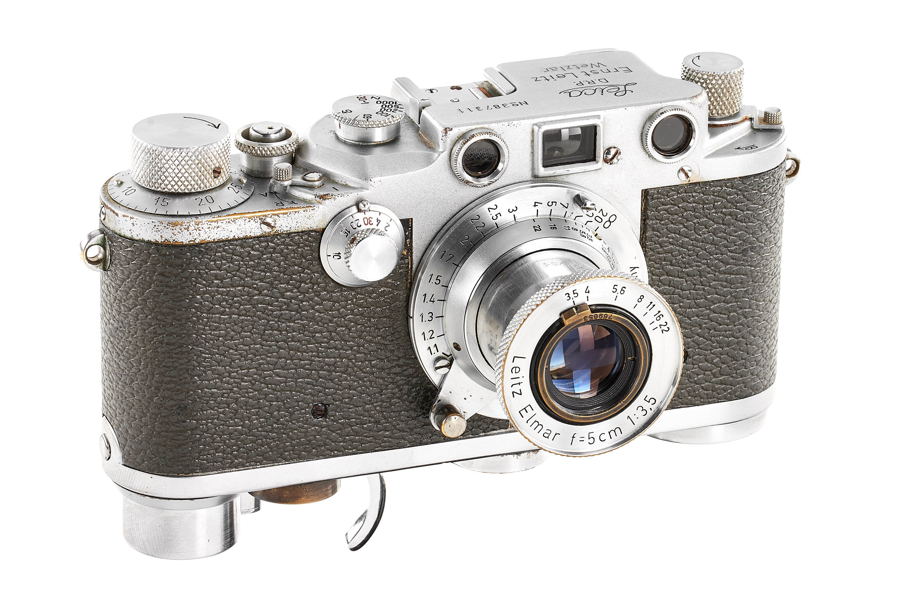 Leica IIIc chrome 'Luftwaffen-Eigentum'
