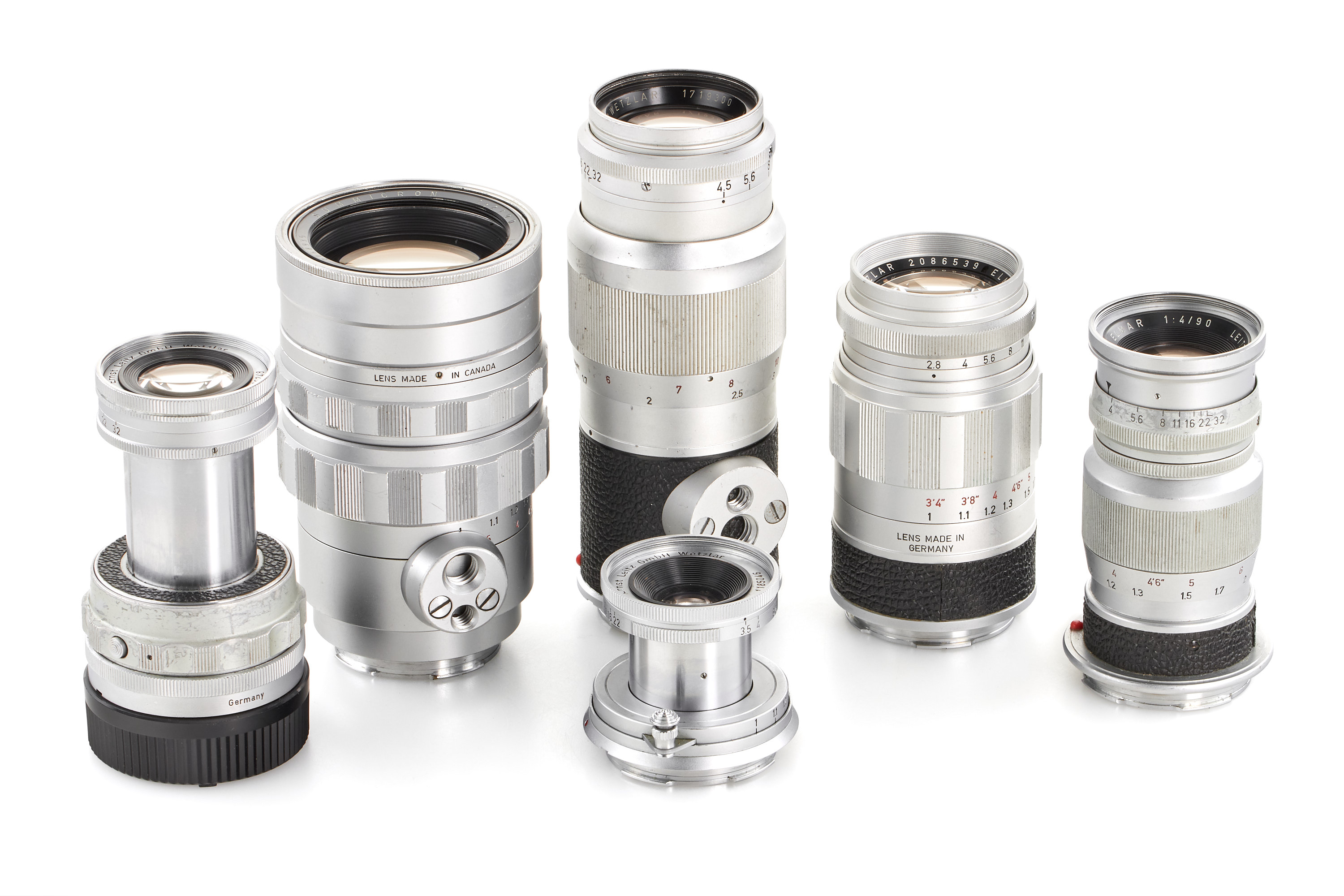 Leica-M Lenses Set