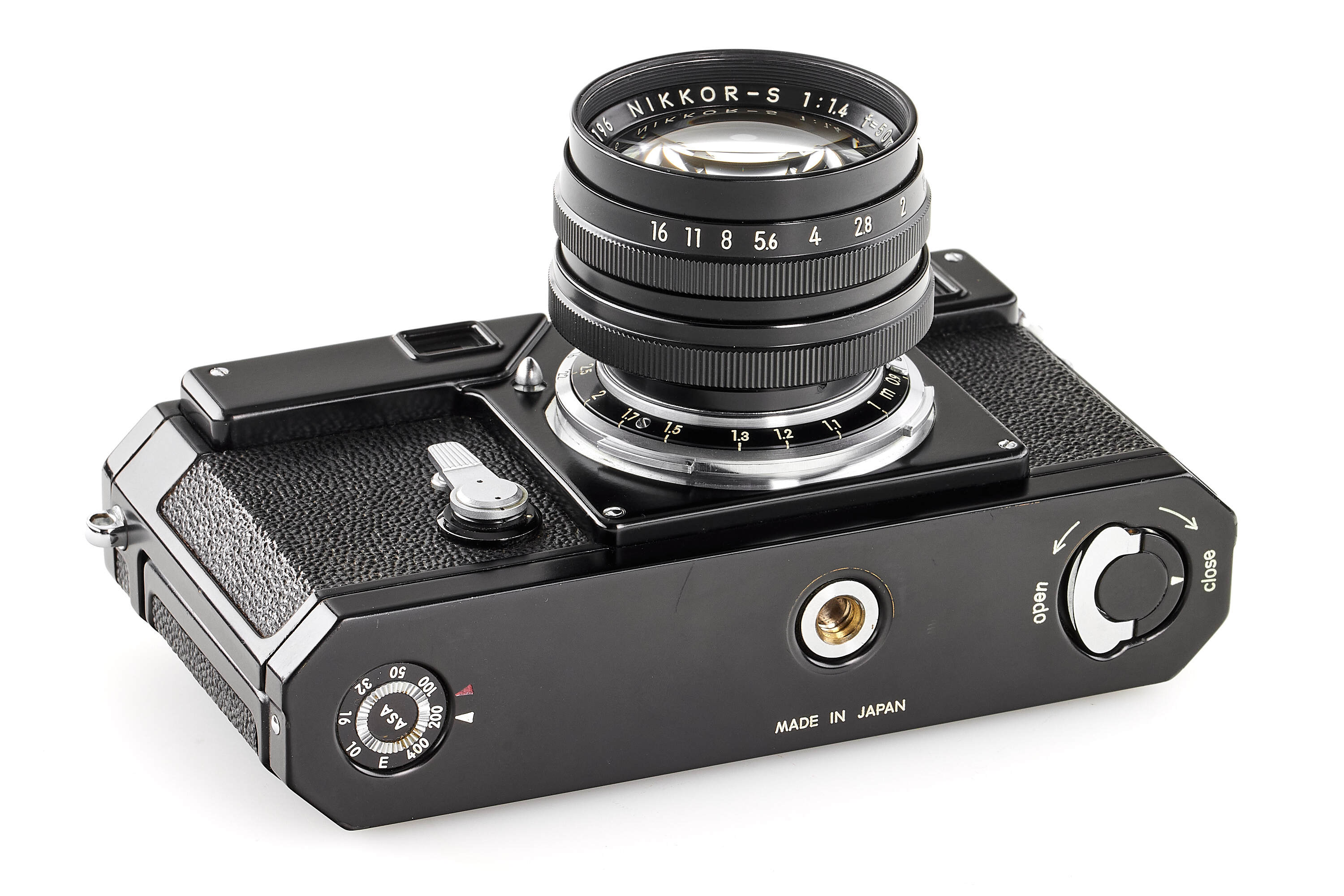 Nikon S3 Olympic black paint *