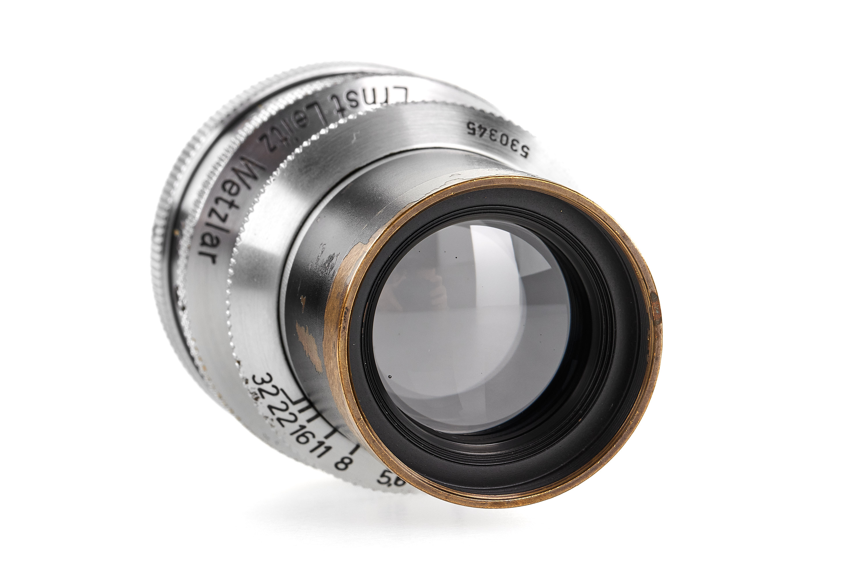 Leitz f. C-Mount Tele-Anastigmat 4/7.5cm black/chrome
