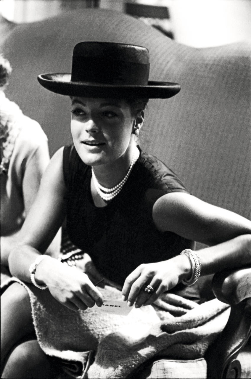 SHAHROKH HATAMI (* 1930) Romy Schneider, late 1960s