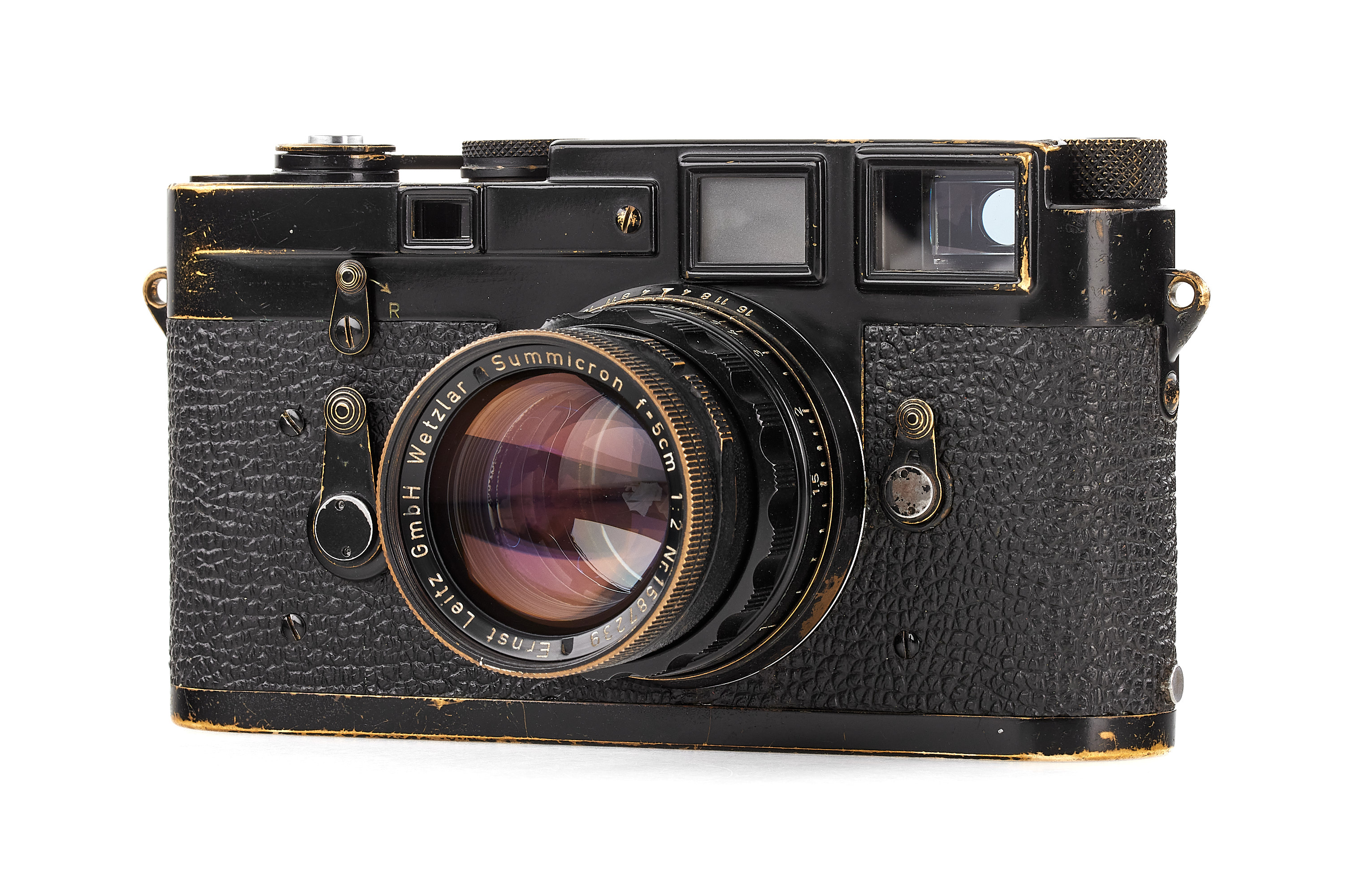 Leica M3 black paint Black Dial *