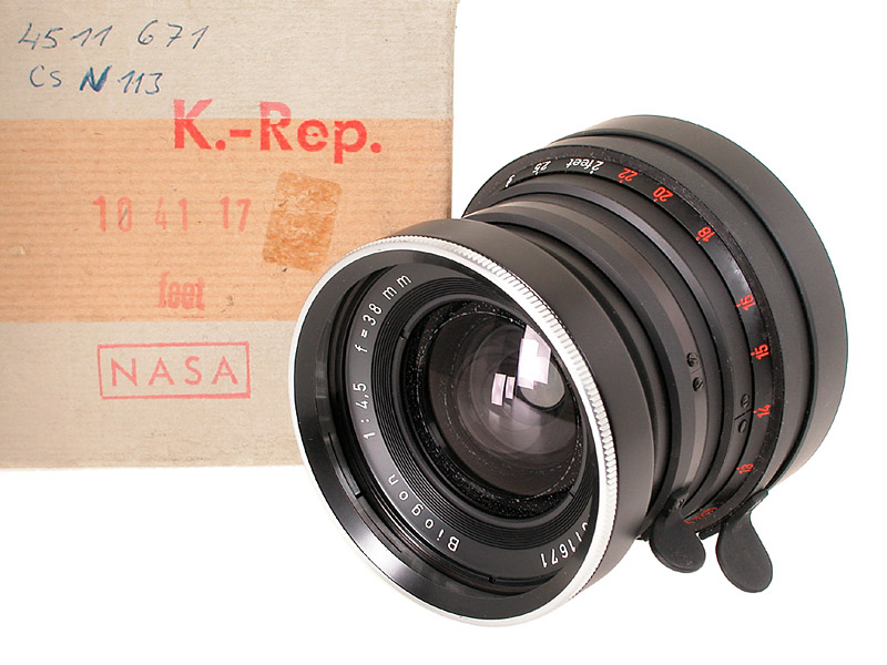 Carl Zeiss  Biogon 4.5/38mm NASA