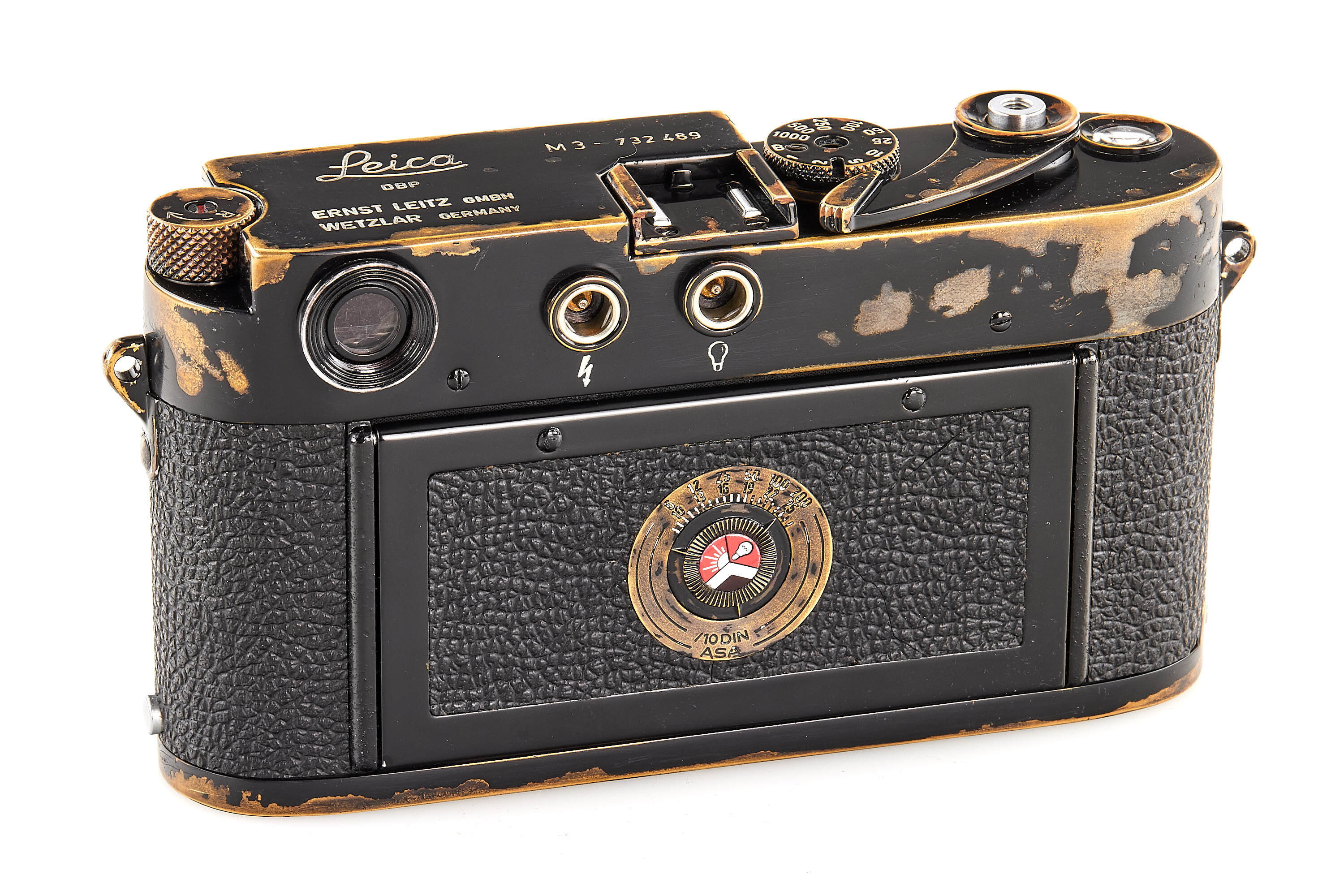 Leica M3 black repainted Dual Stroke *