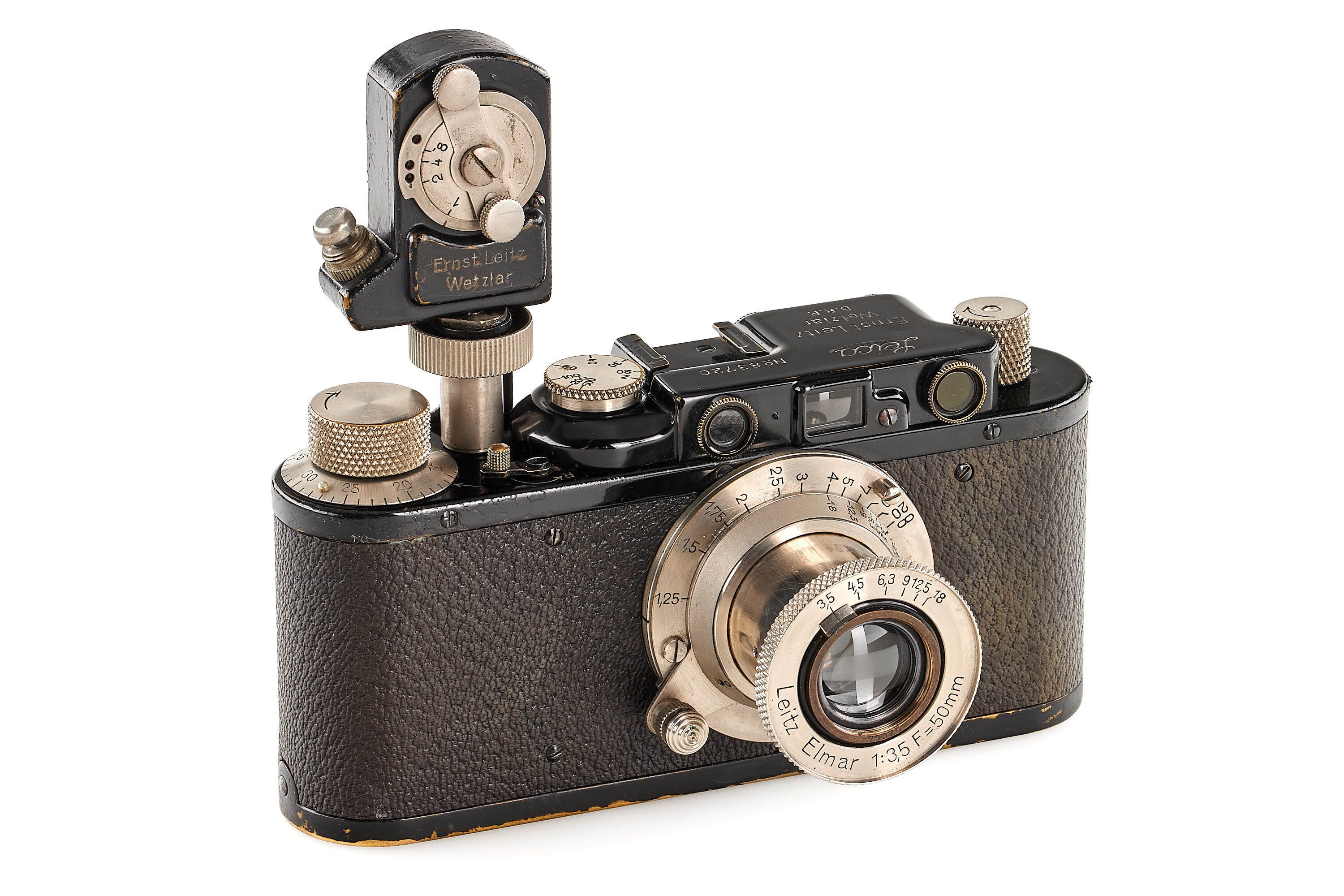 Leica II mod. D with Elmar 3.5/50mm no.78375