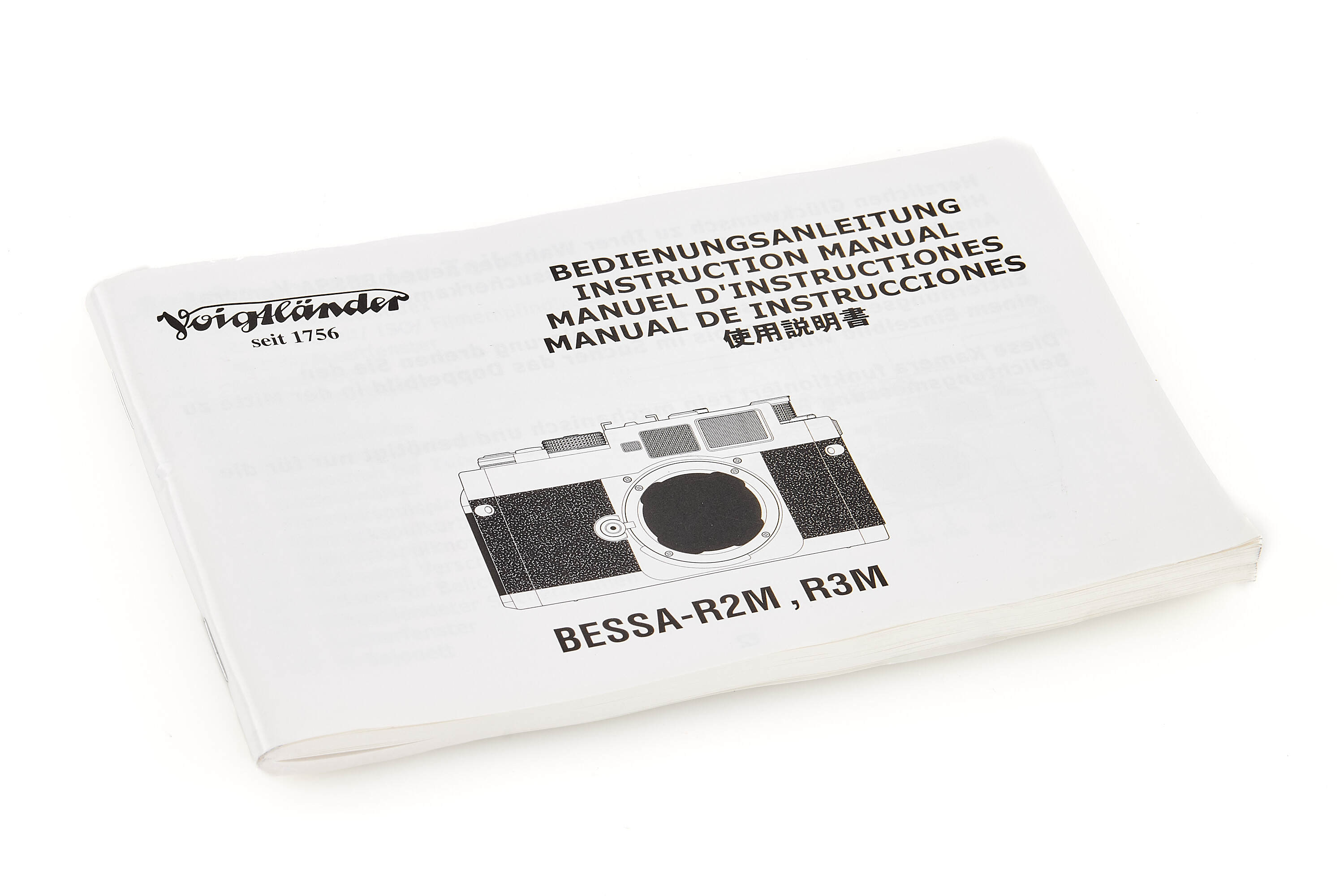 Voigtländer Bessa R3M black '250 Jahre' *
