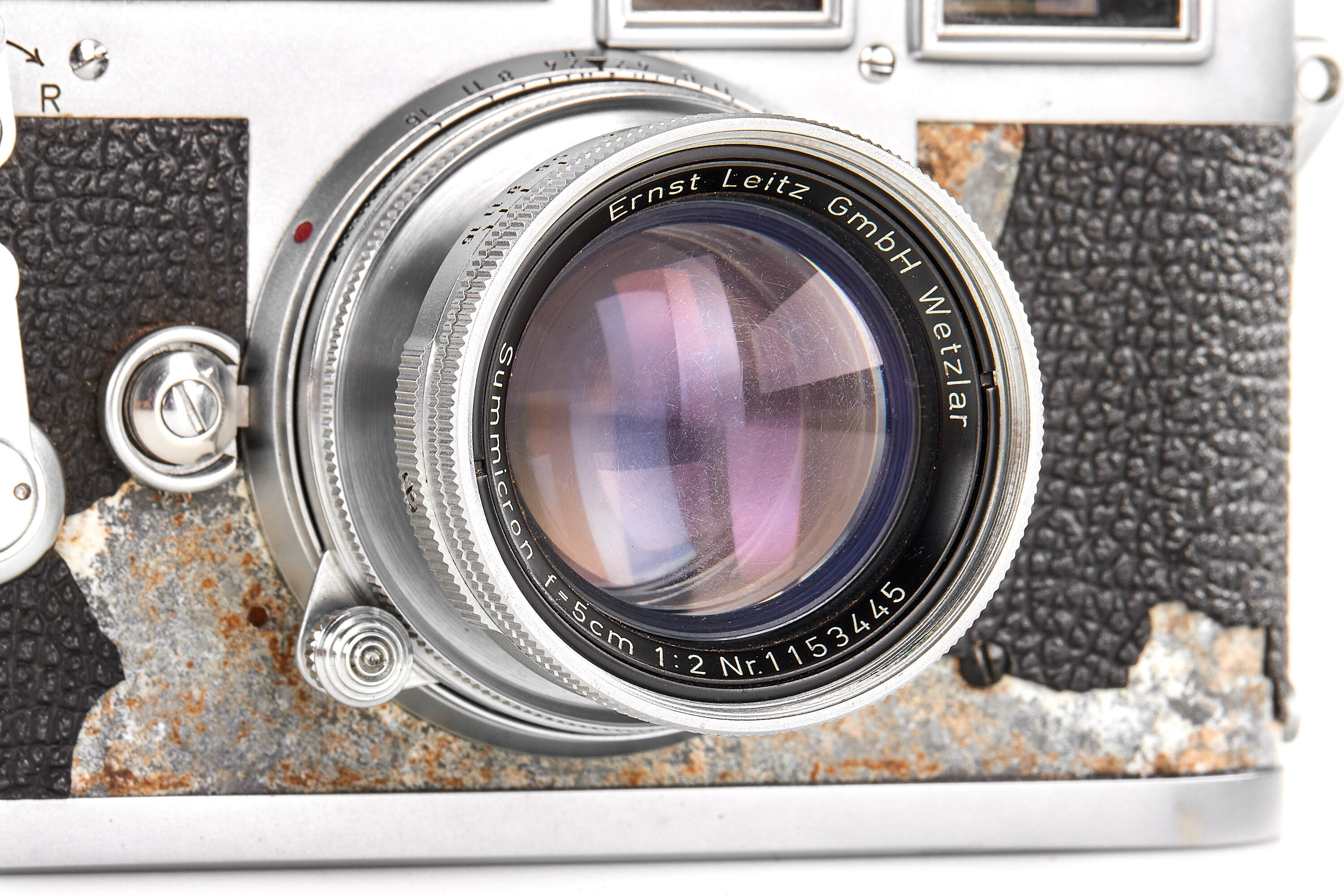 Leica M3 chrome Double Stroke with Summicron 2/5cm *