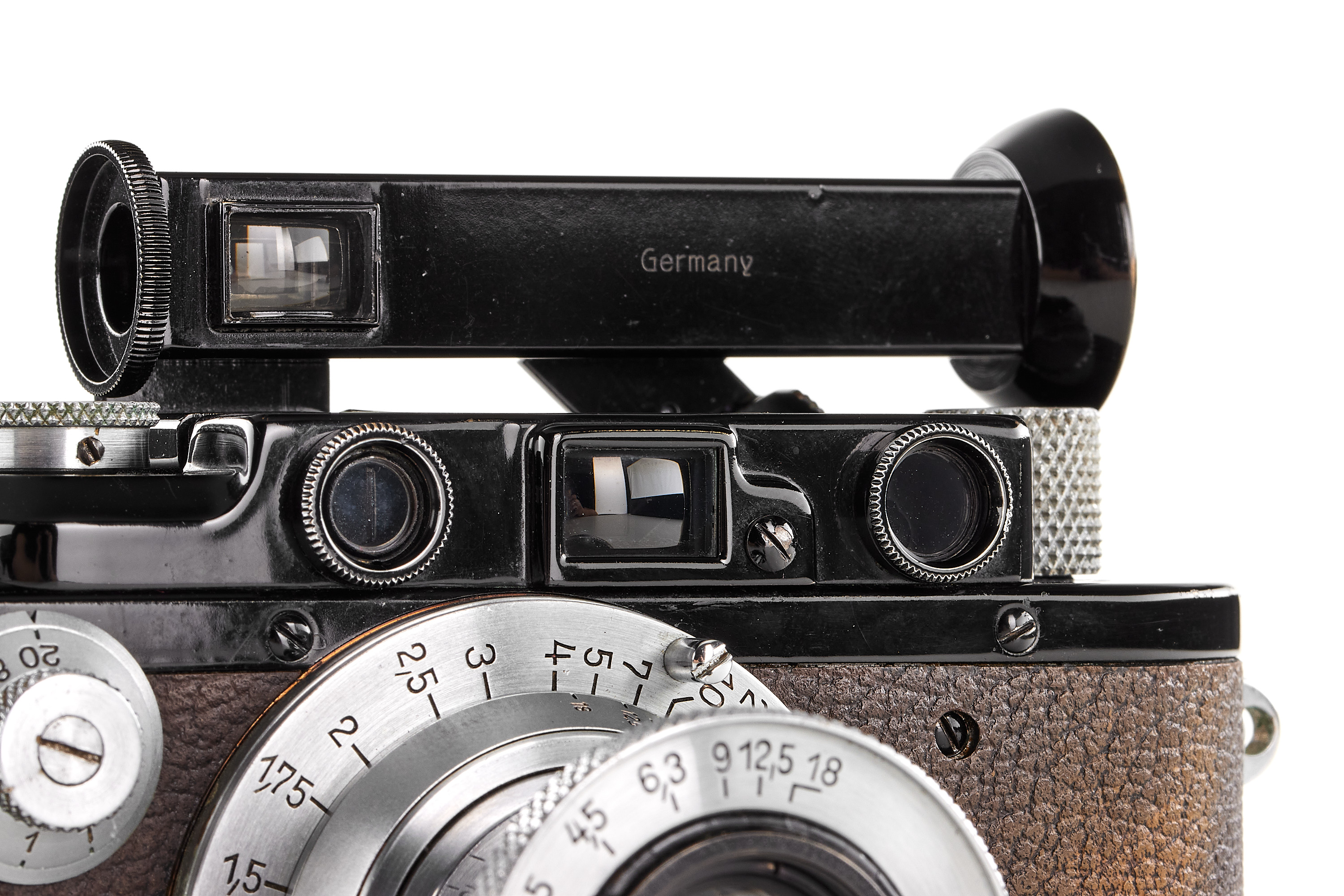 Lot 9 - A Leitz Wetzlar Leica IIIf Black Dial Lot 9 - A Leitz Wetzlar Leica IIIf Black Dial