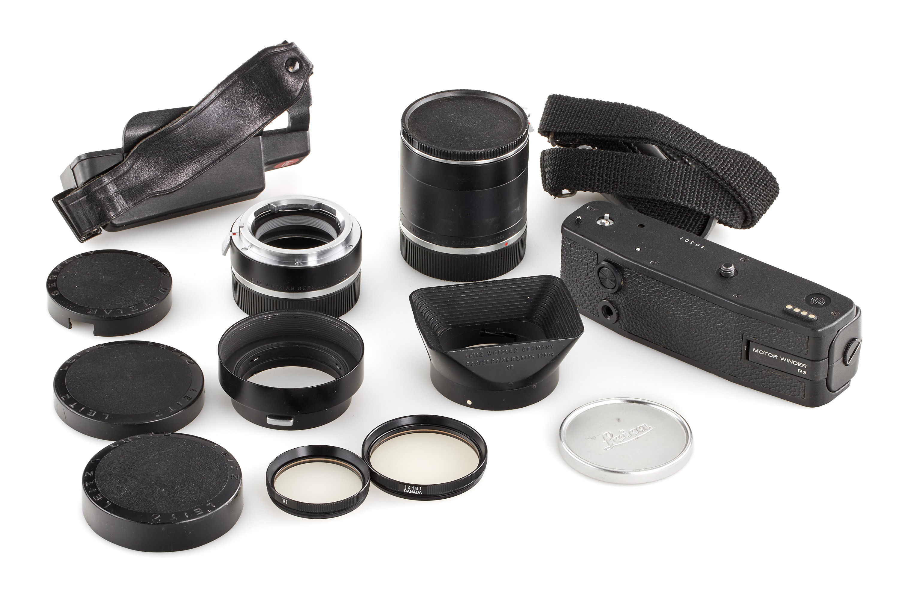 Leica R3 Mot Electronic black outfit