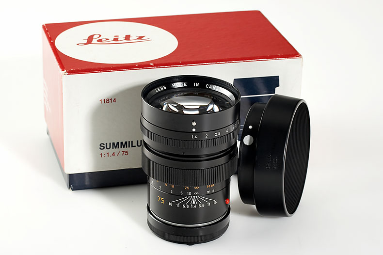 Summilux-M  1.4/75mm 11814 Summilux-M  1.4/75mm 11814