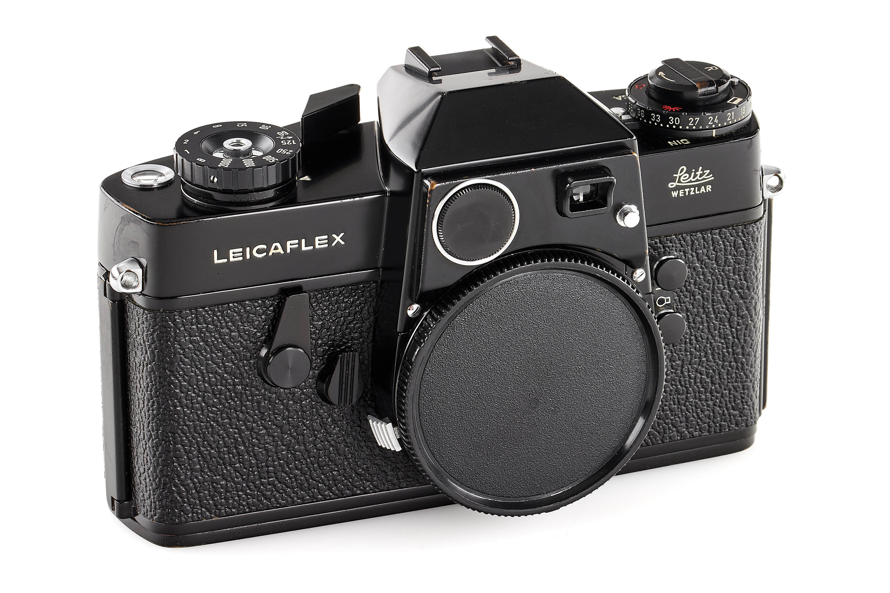 Leicaflex black paint