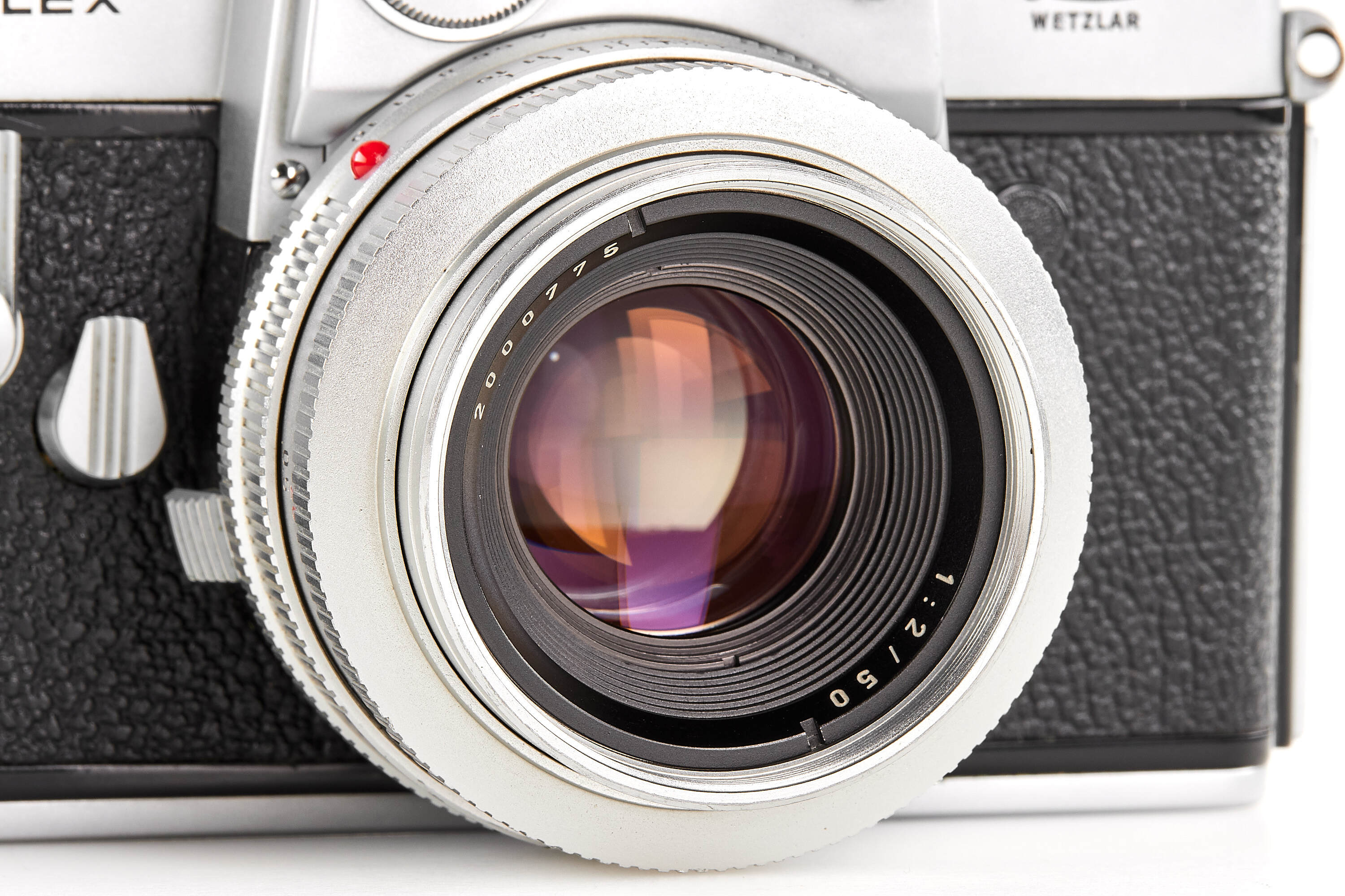 Leicaflex chrome Pre-Series with Summicron 2/50mm Pre-Series