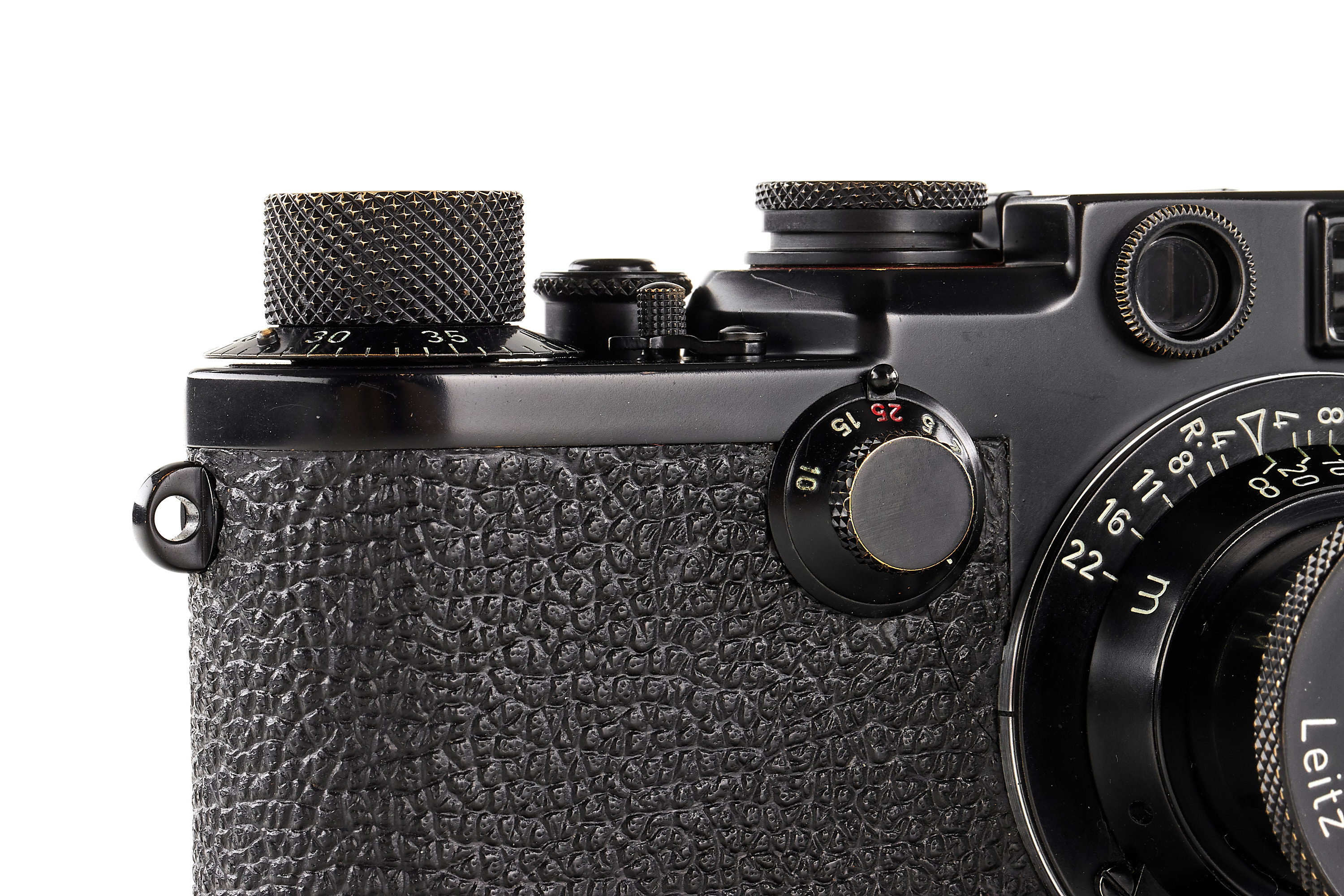 Leica IIIf Black Paint Swedish Army *