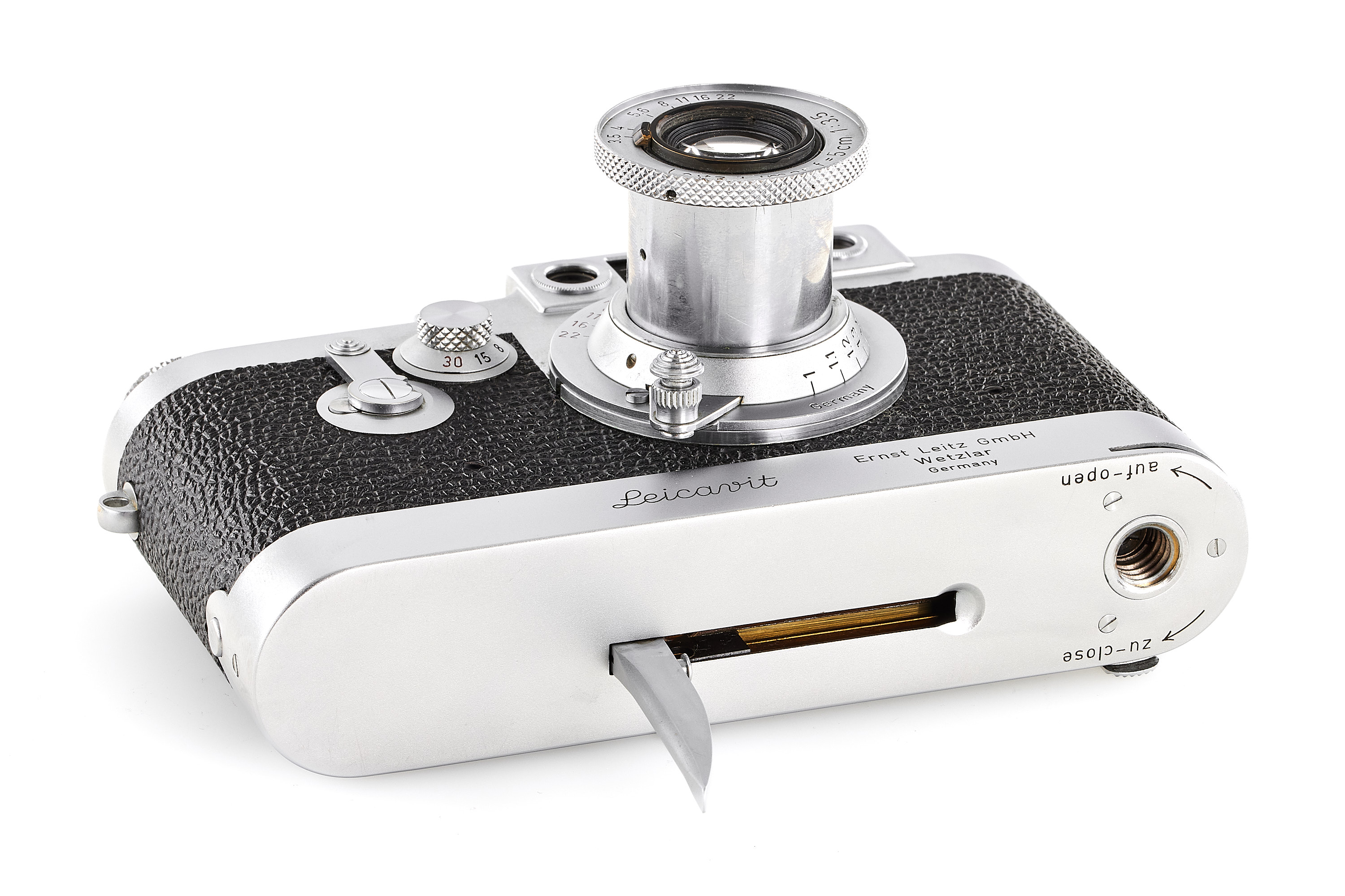 Leica IIIg chrome 'First Batch' with Leicavit *