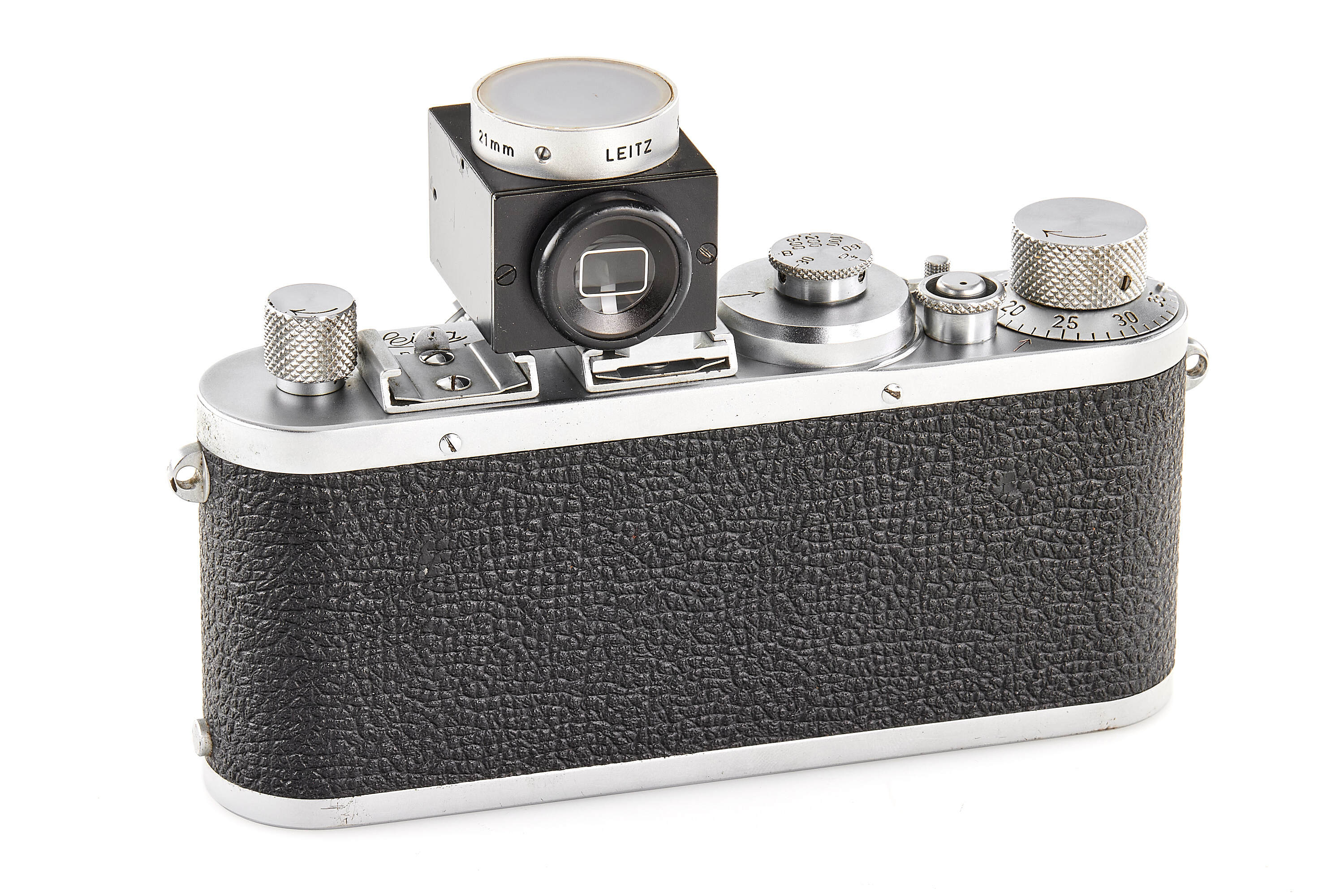 Leica Ic Betriebskamera with prototype Super-Angulon 4/21mm *
