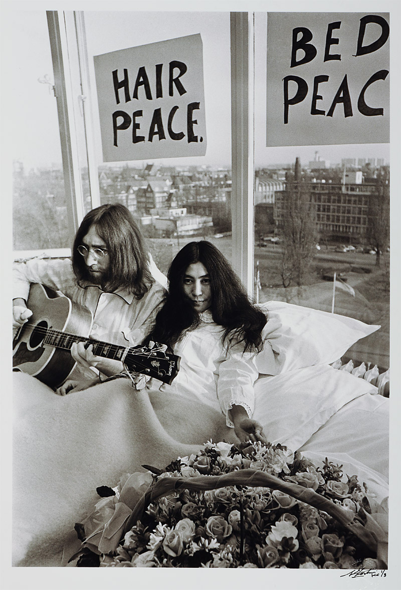 Nico Koster, John Lennon & Yoko Ono, ›Bed-In‹