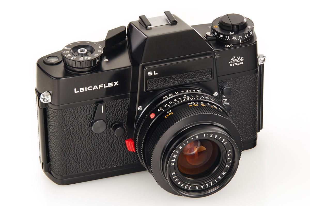 Leicaflex SL black paint *