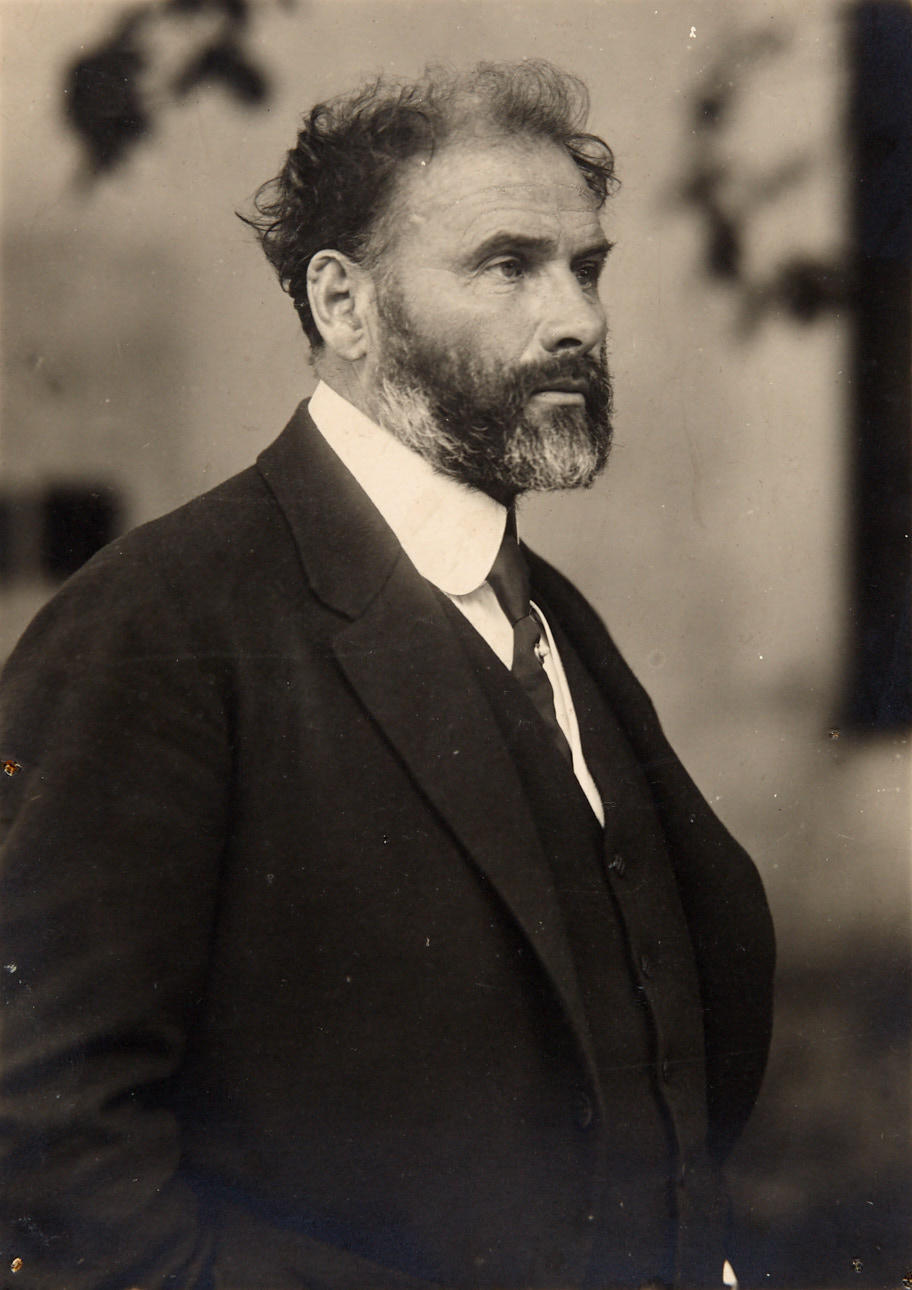 MORIZ NÄHR (1859–1945) Gustav Klimt, Feldmühlgasse 1917