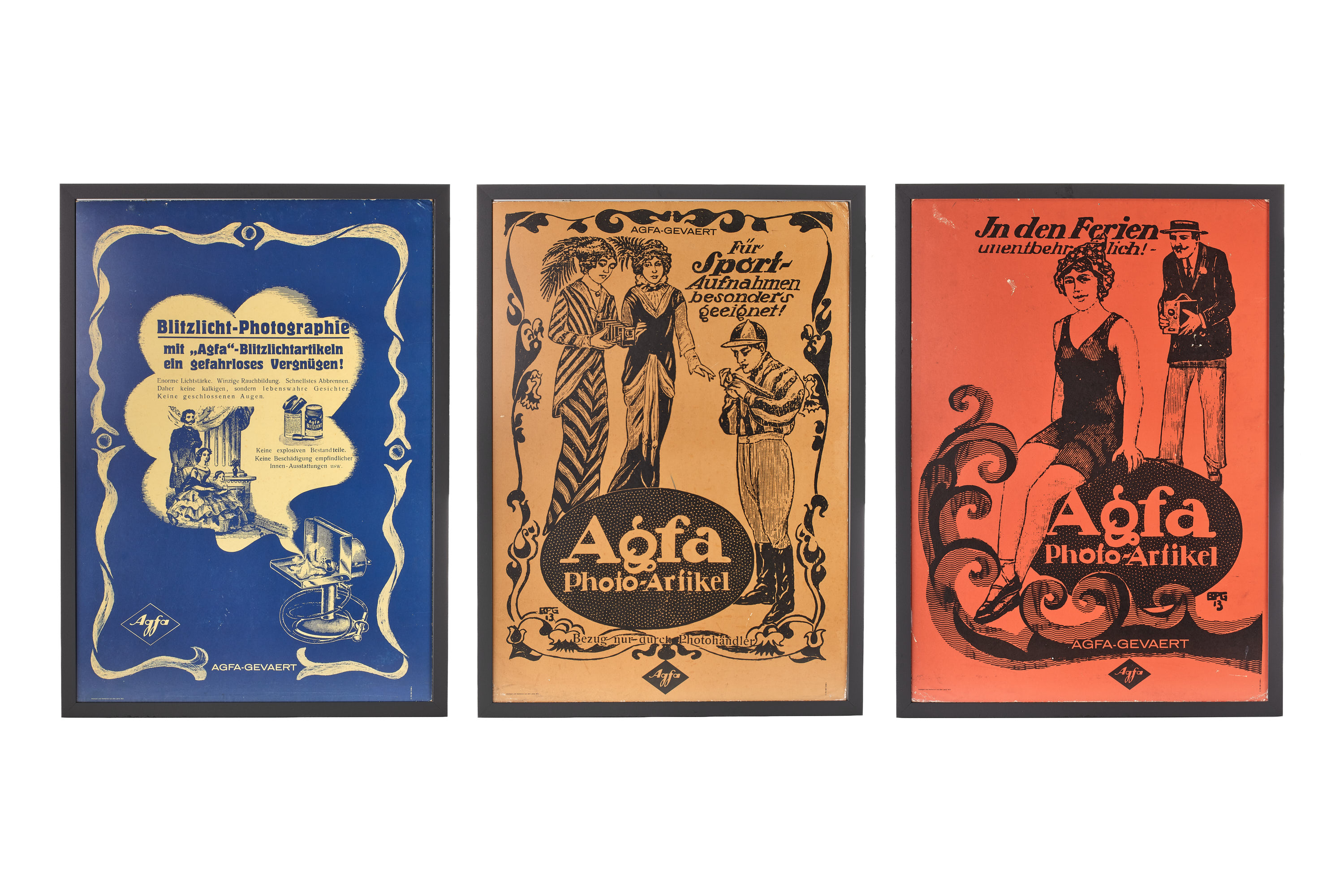 Agfa Gevaert Advertising poster set