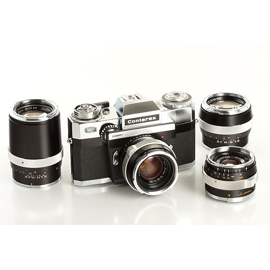 Contarex Super Chrom Ausrüstung