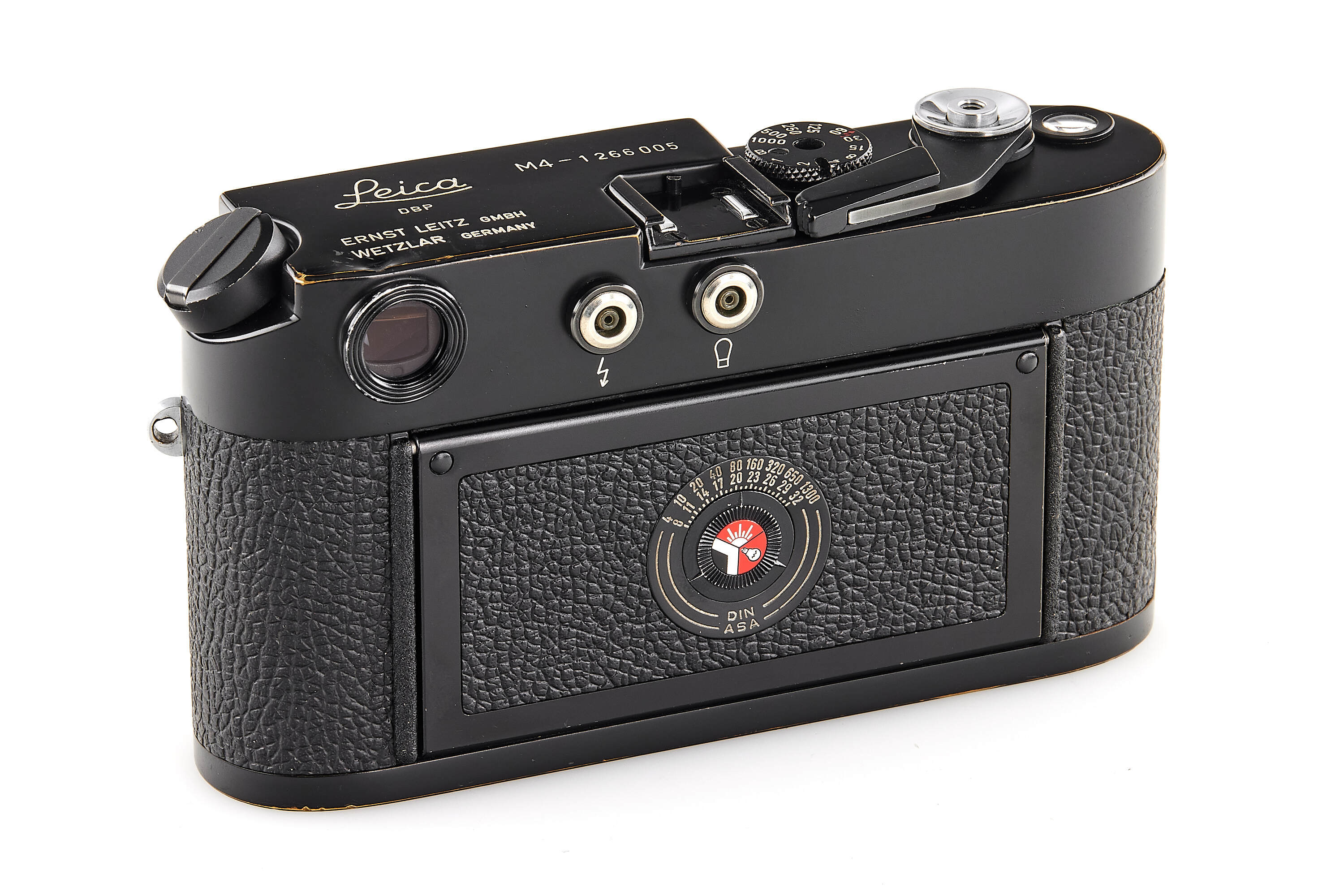 Leica M4 black paint