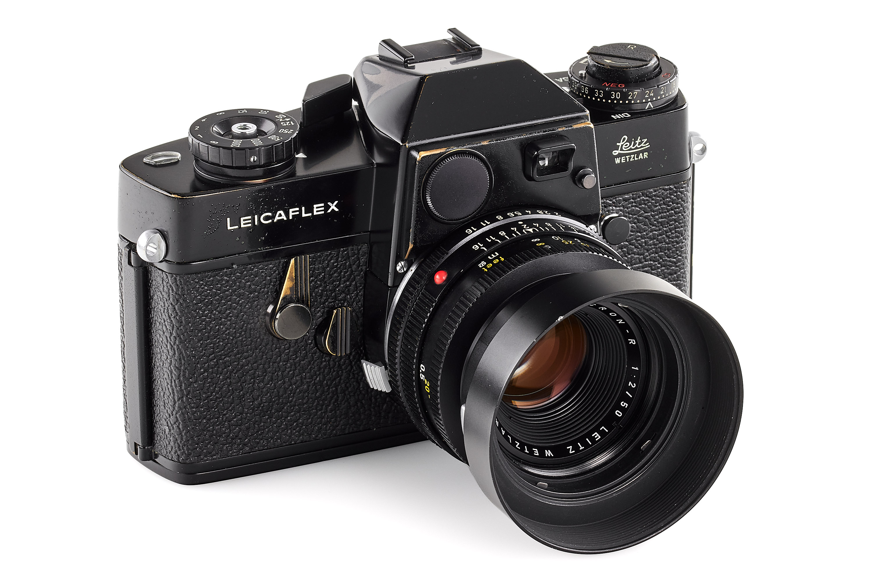 Leicaflex black paint First Batch