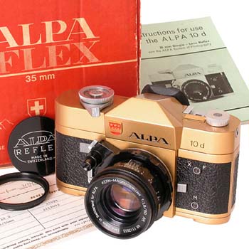 Alpa  10d gold-coloured