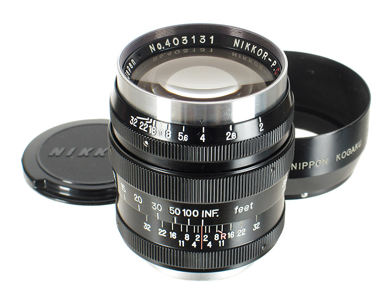 Nikon f. M39  Nikkor-P 2/8.5cm