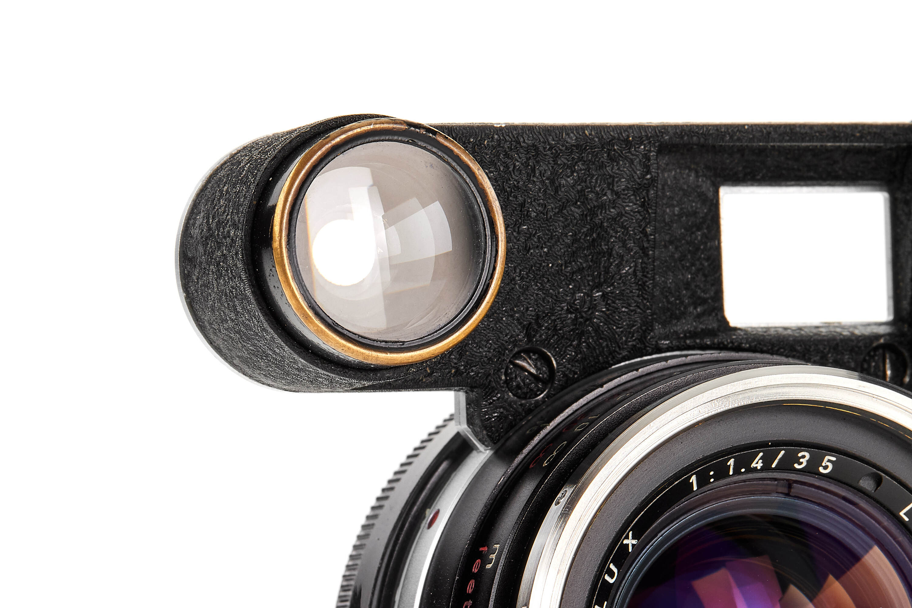 Summilux 1.4/35mm Steel Rim black paint M3