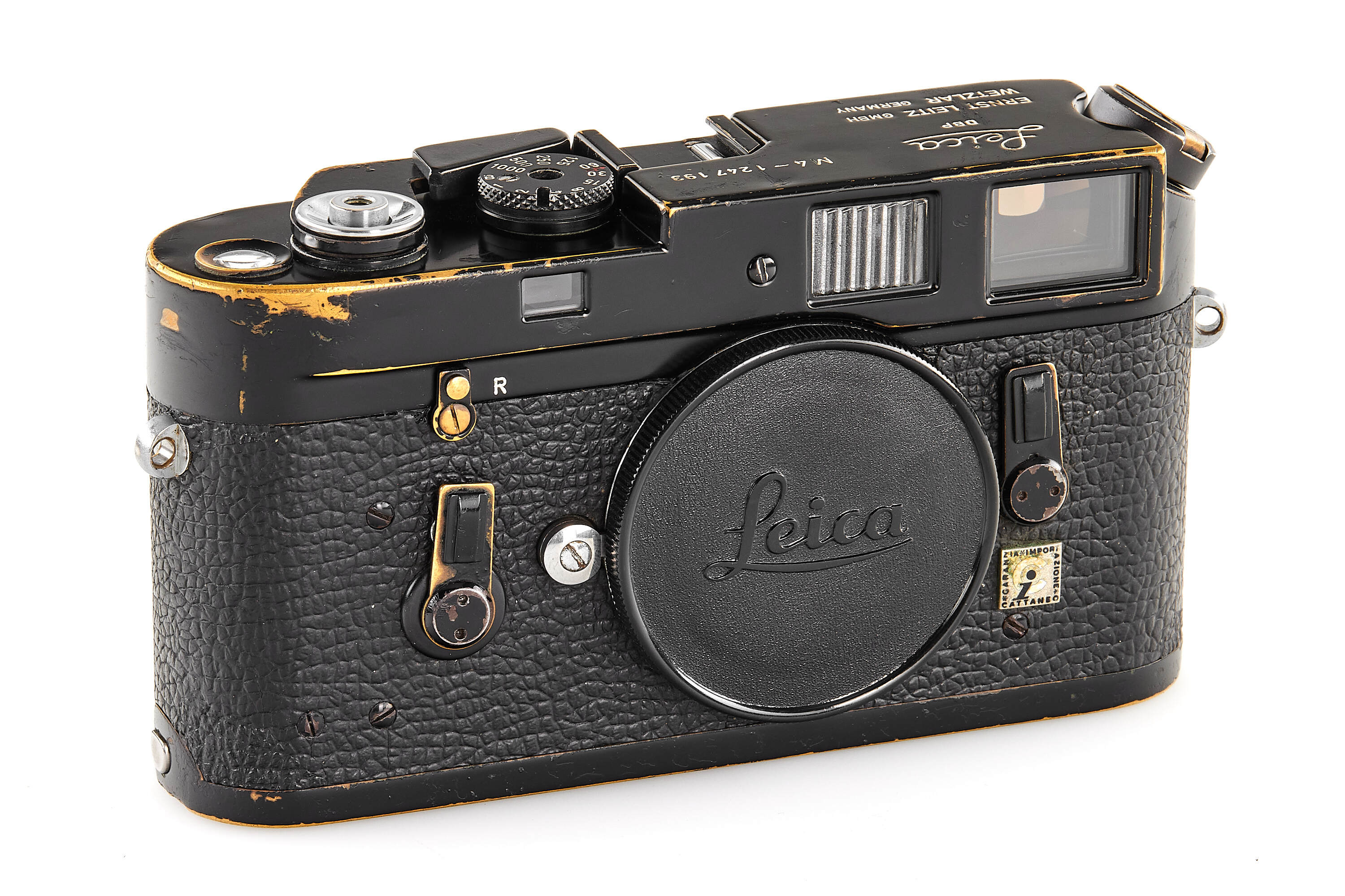 Leica M4 black paint