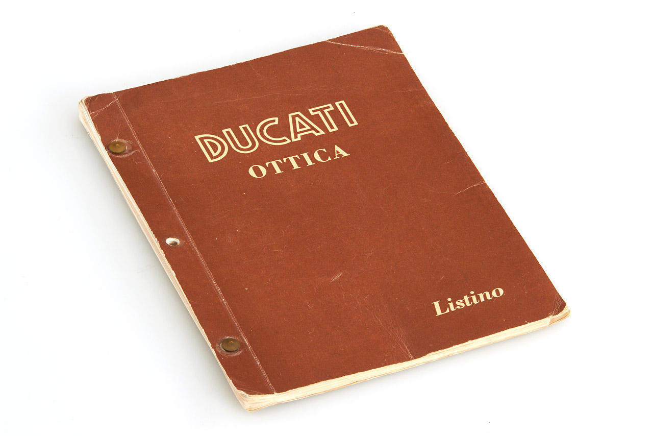 Ducati Ottica Listino Price List