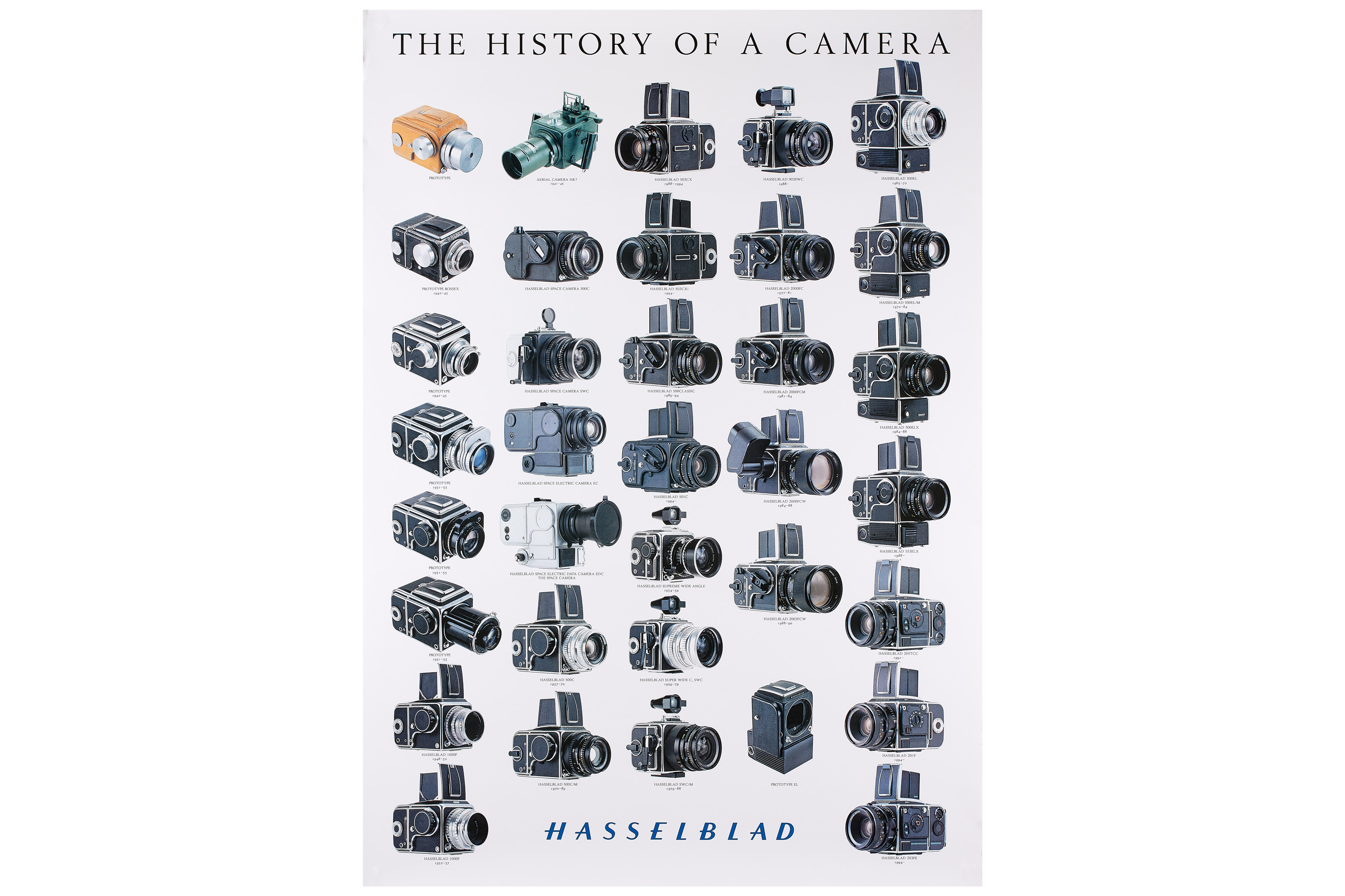 Camera Family Tree Posters
