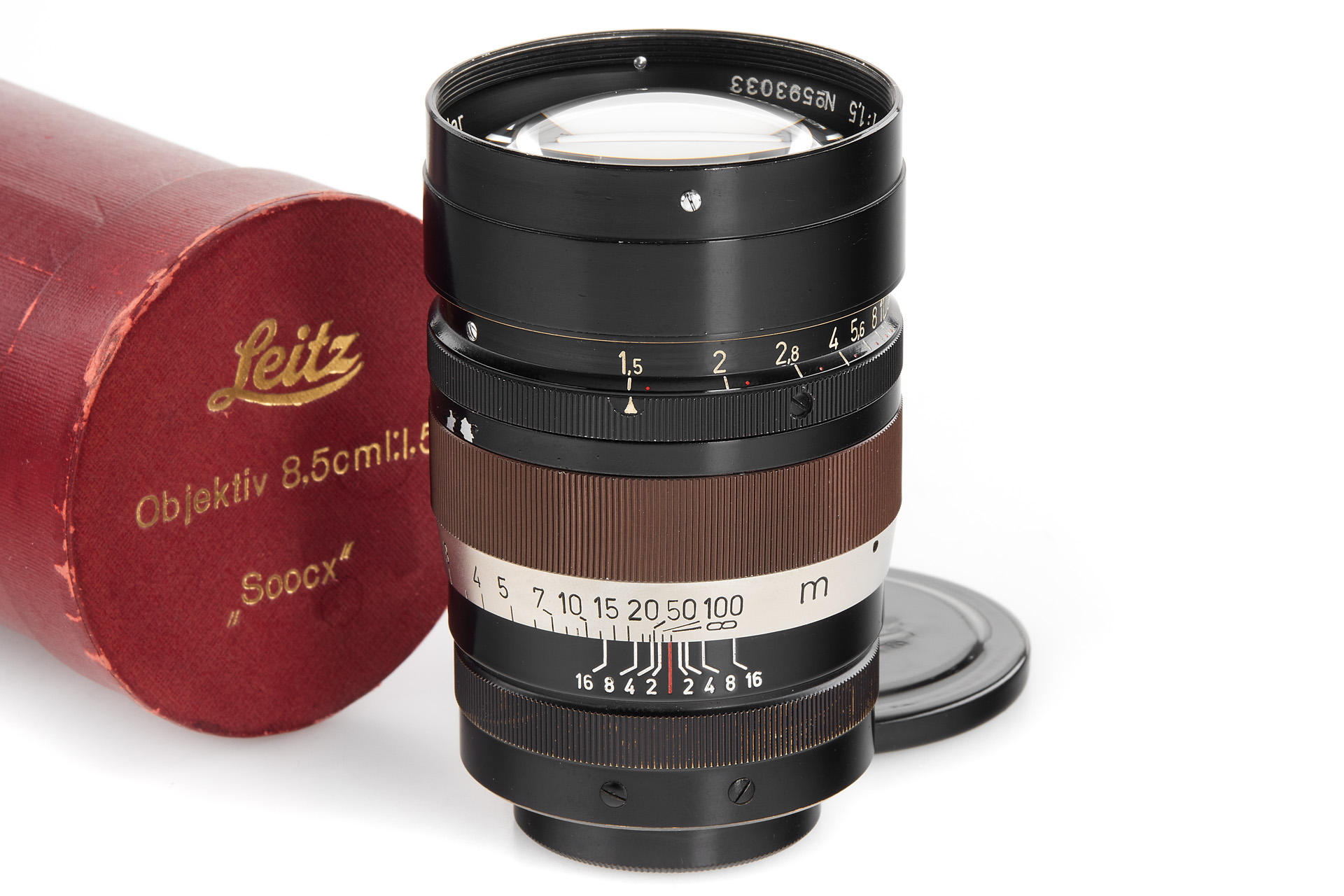 Summarex 1.5/8.5cm SOOCX black paint * Summarex 1.5/8.5cm SOOCX black paint *