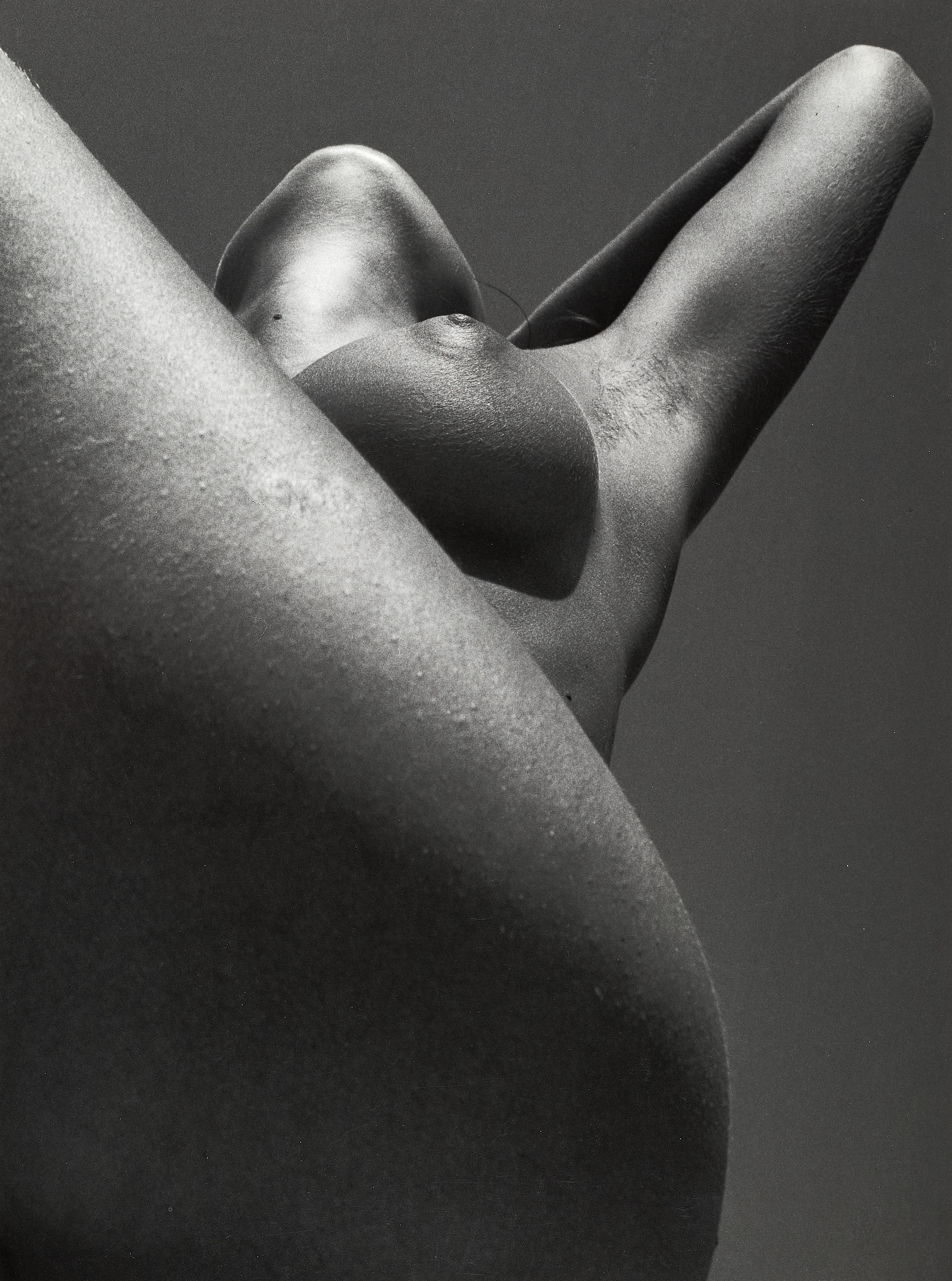 LUCIEN CLERGUE (1934–2014) - Nu de la plage, France 1966