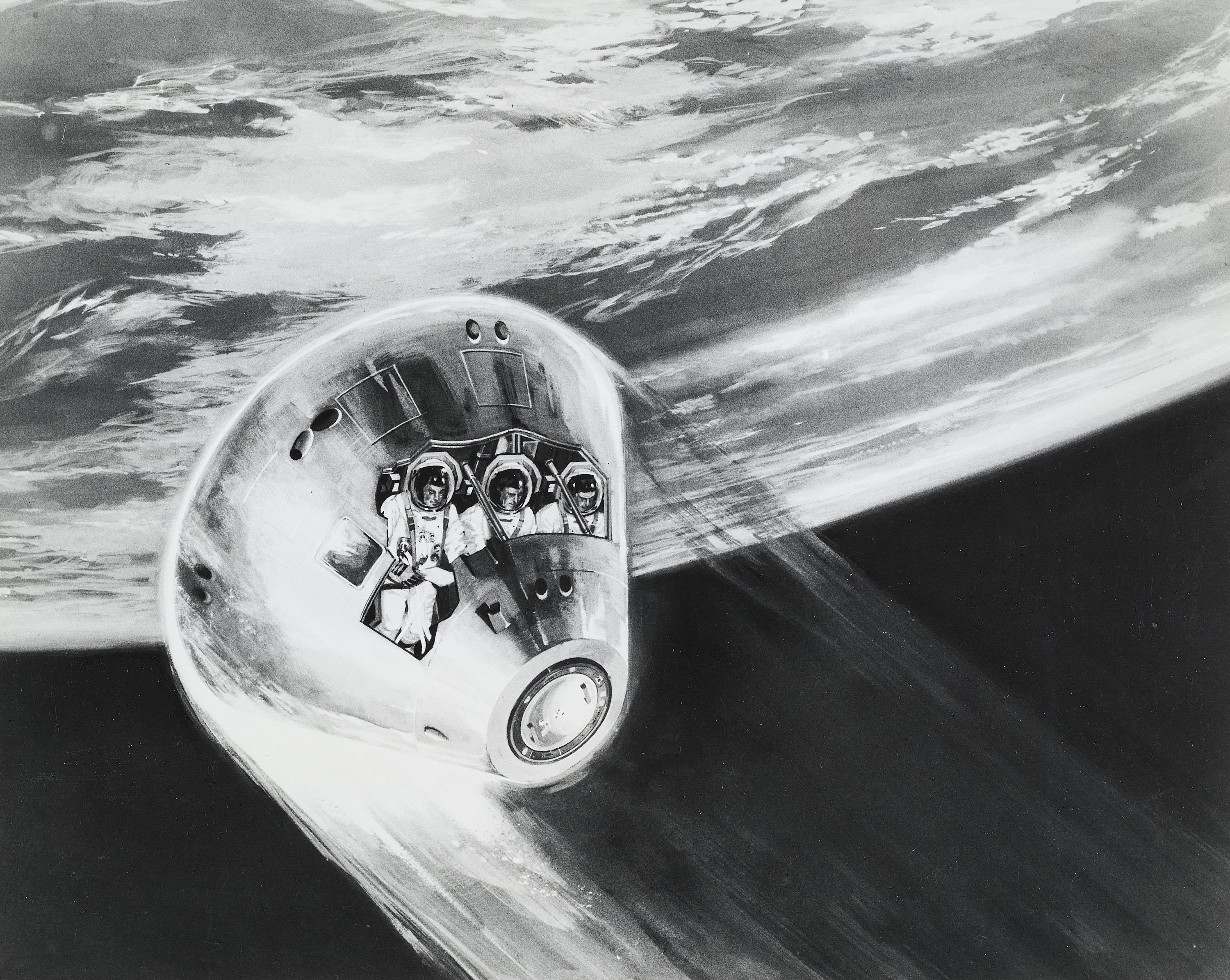 NASA - Set of 17 photographs, USA 1961- 1967