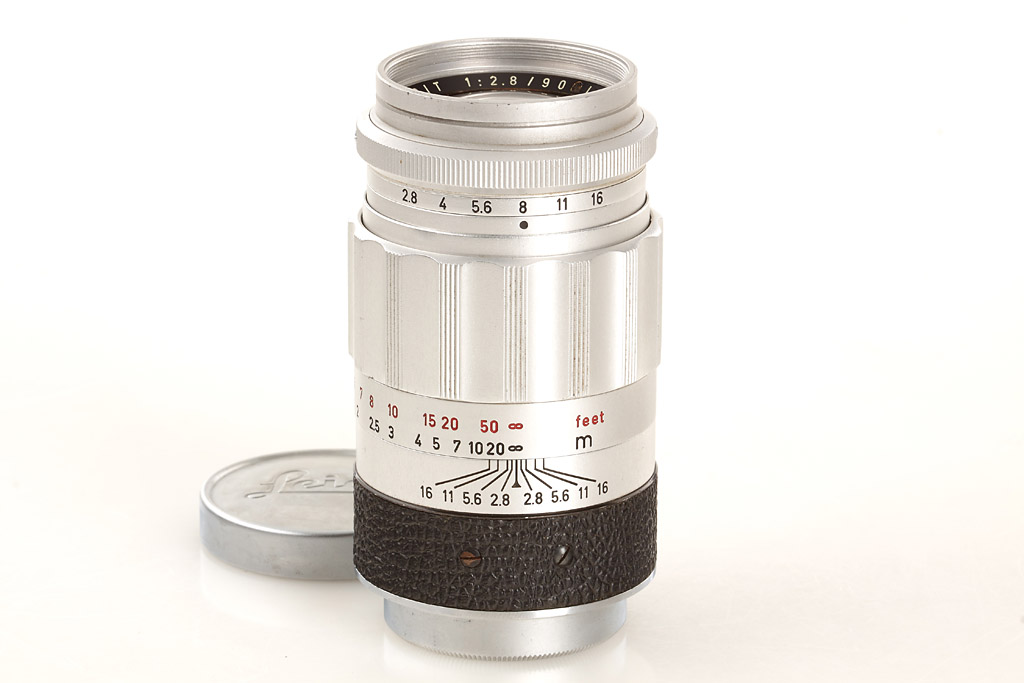 Elmarit 2.8/90mm chrome 'Prototype'