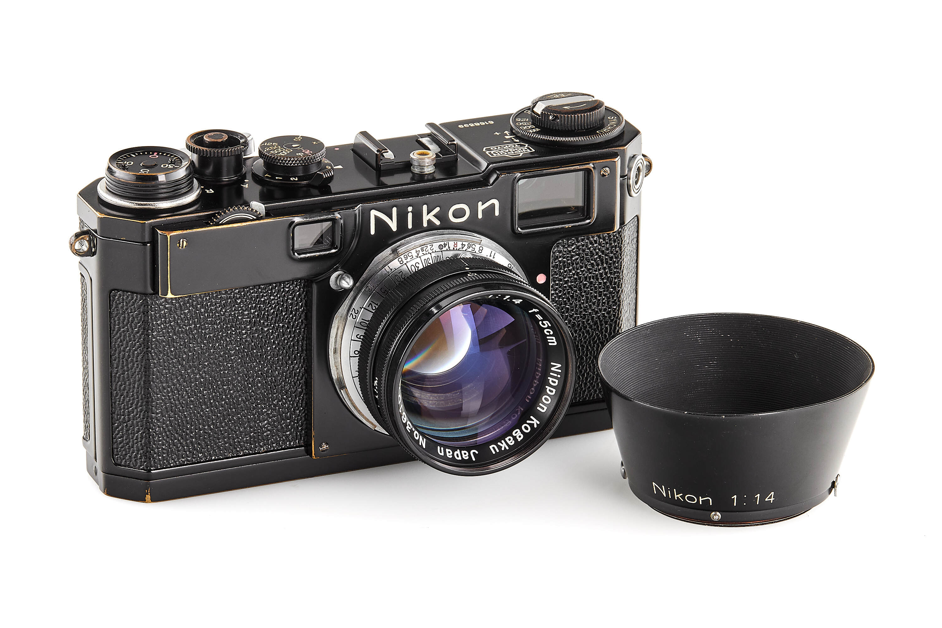 Nikon S2 black paint Type One *