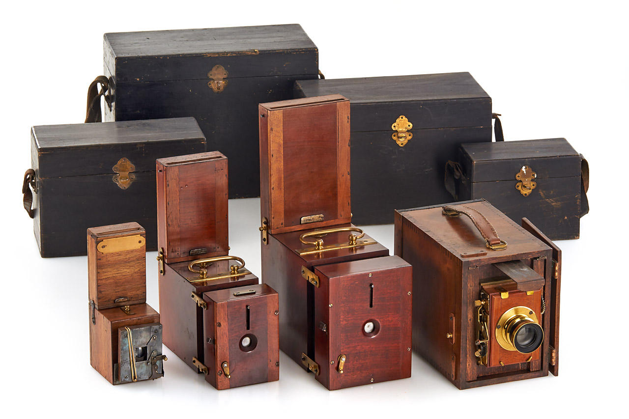 French Detective Cameras Seller's Outfit