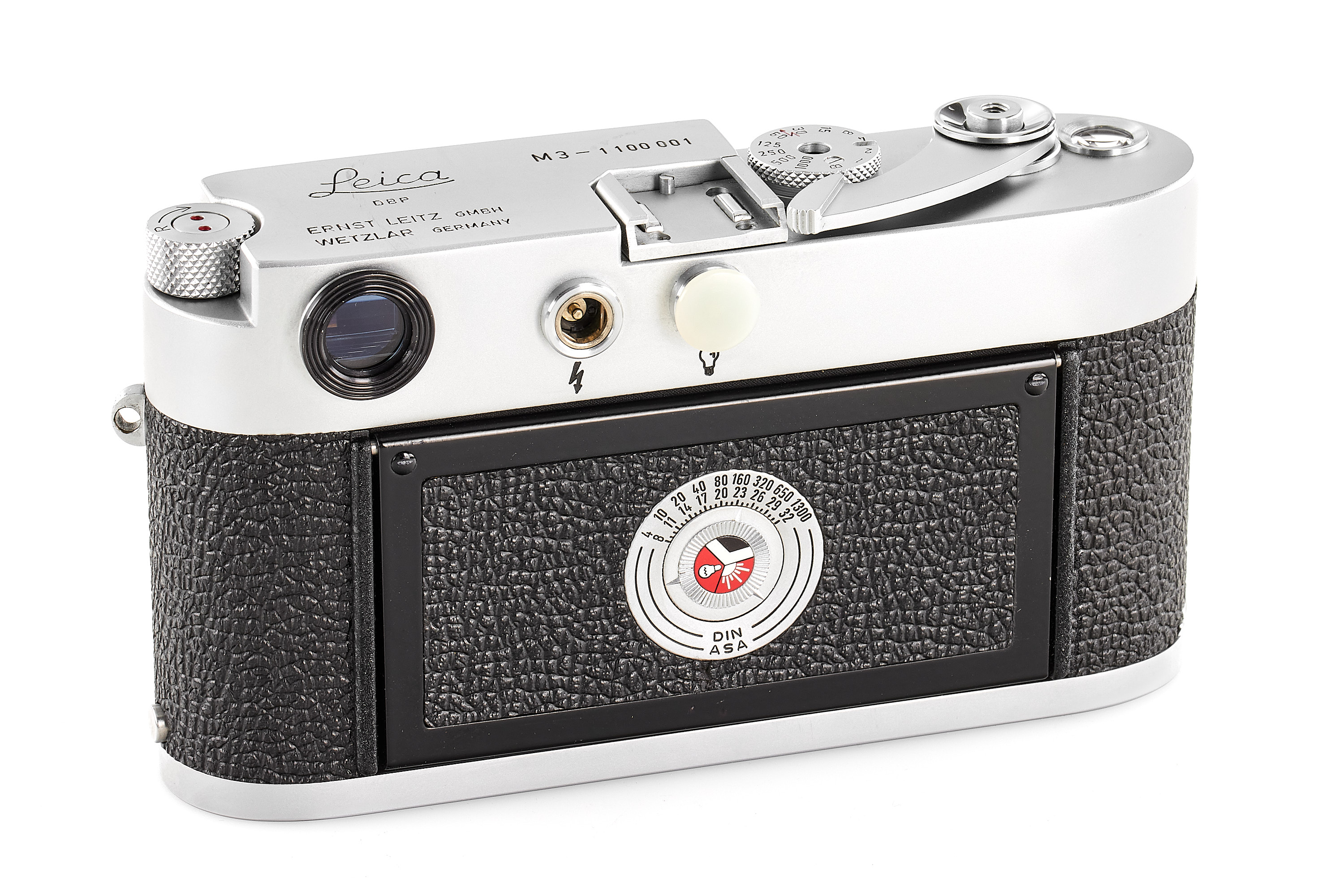 Leica M3 chrome no.1100001 *