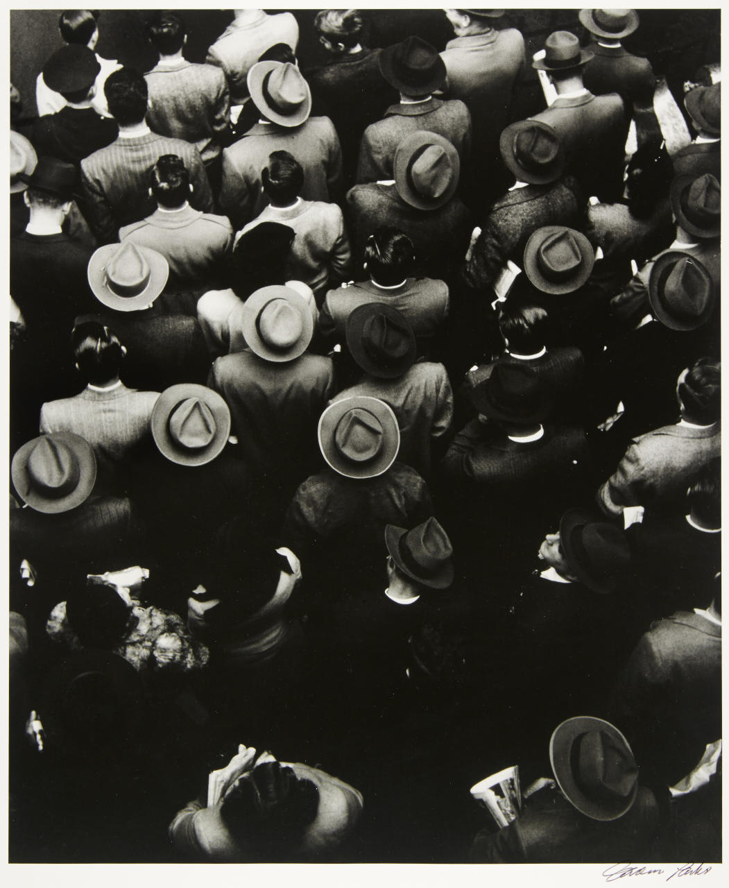 GORDON PARKS (1912–2006) ‘Staten Island Ferry Commuters’, New York 1944