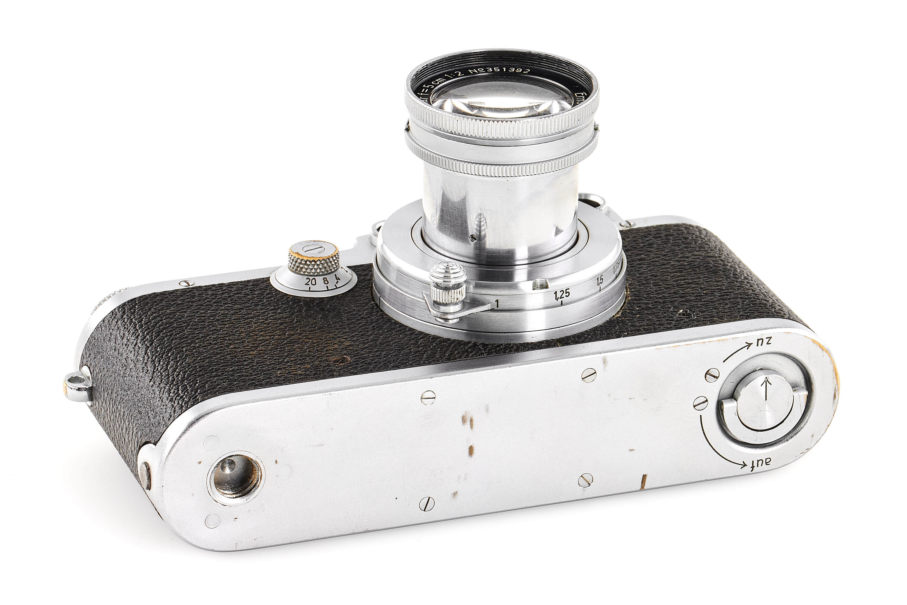 Leica IIIa chrome 'Heer'