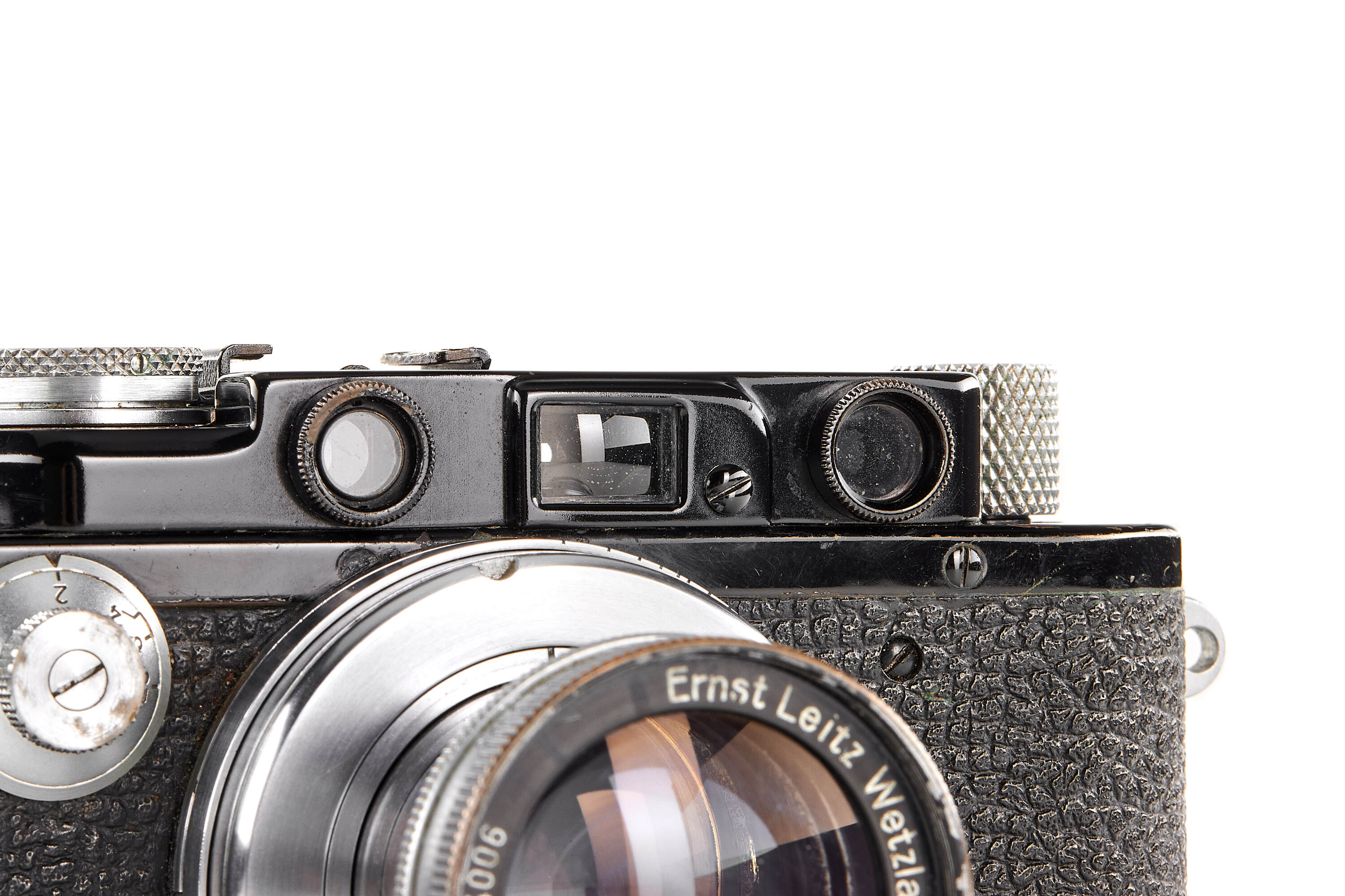 Leica IIIa syn. black/chrome with Summar 2/5cm *