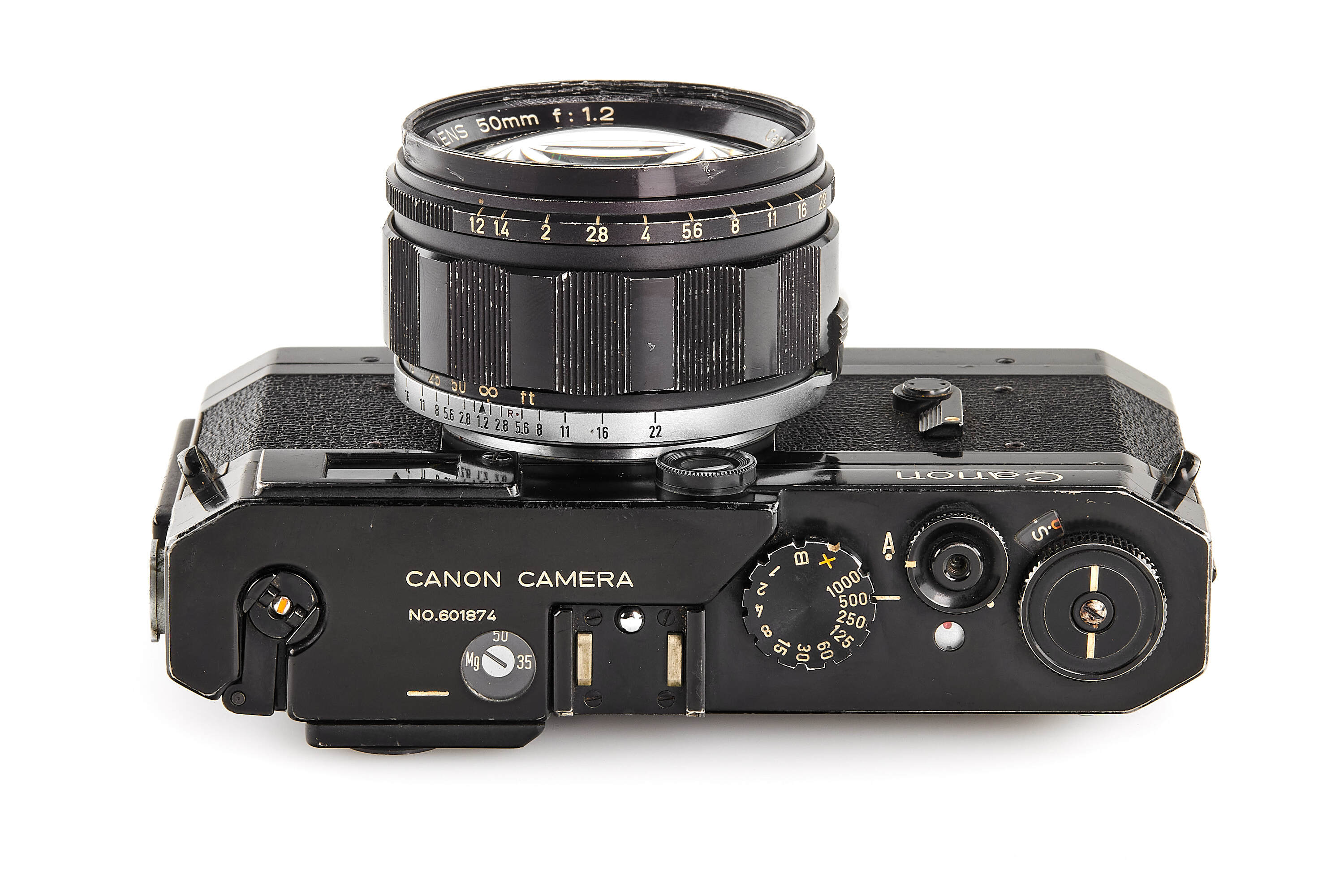 Canon VI-T black paint with 1.2/50mm *