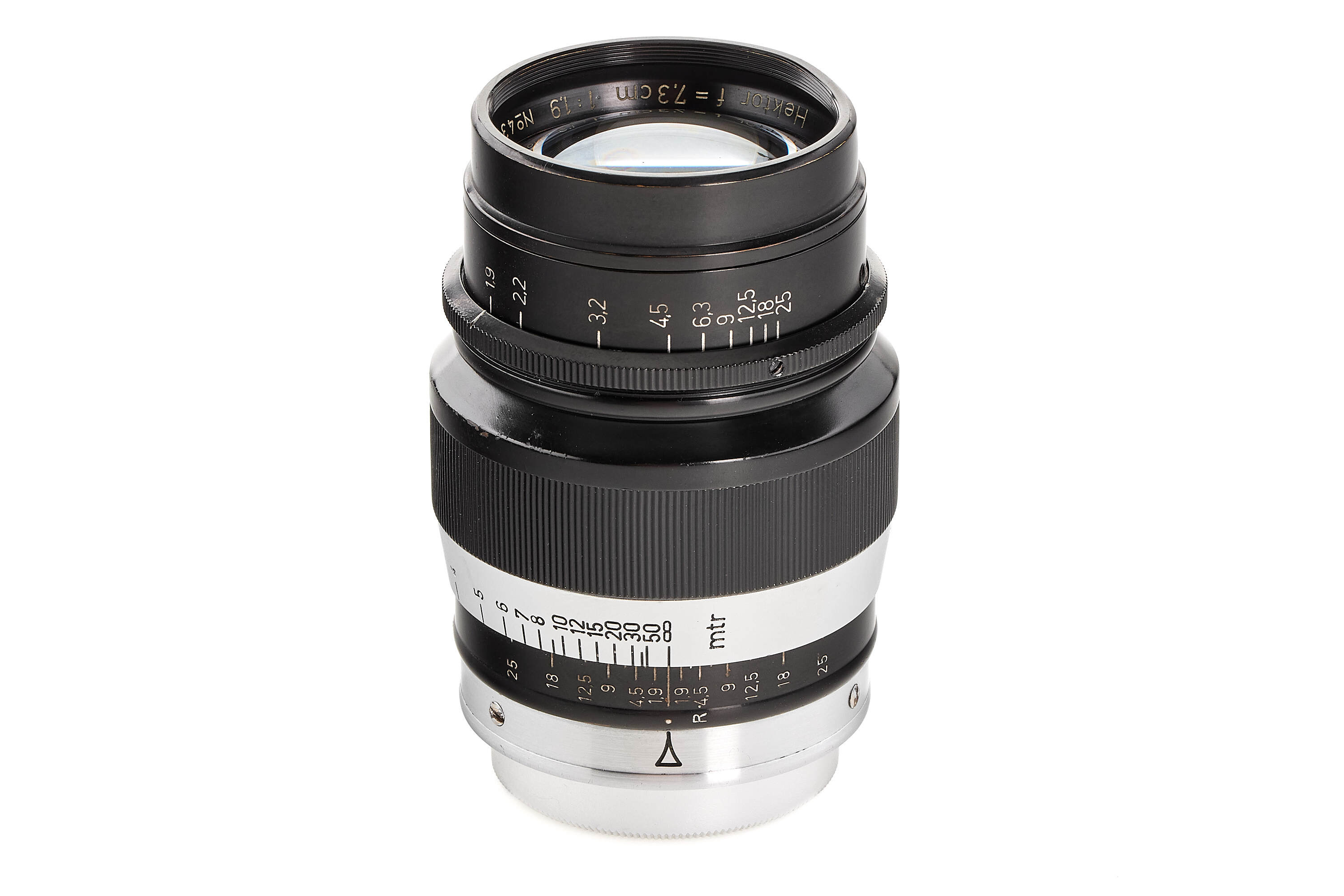 Hektor 1.9/7.3cm HEGRA black/chrome Hektor 1.9/7.3cm HEGRA black/chrome