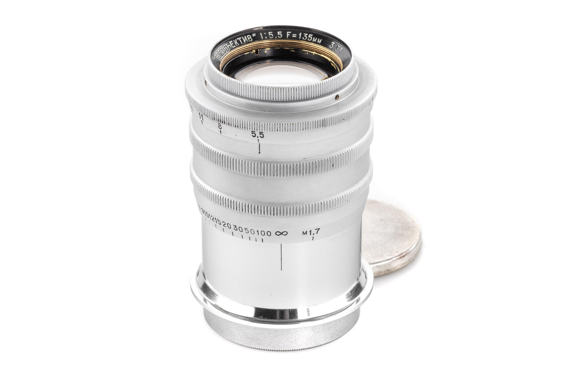 GOI f. Leica M39 Teleobjektiv 5.5/135mm prototype * GOI f. Leica M39 Teleobjektiv 5.5/135mm prototype *