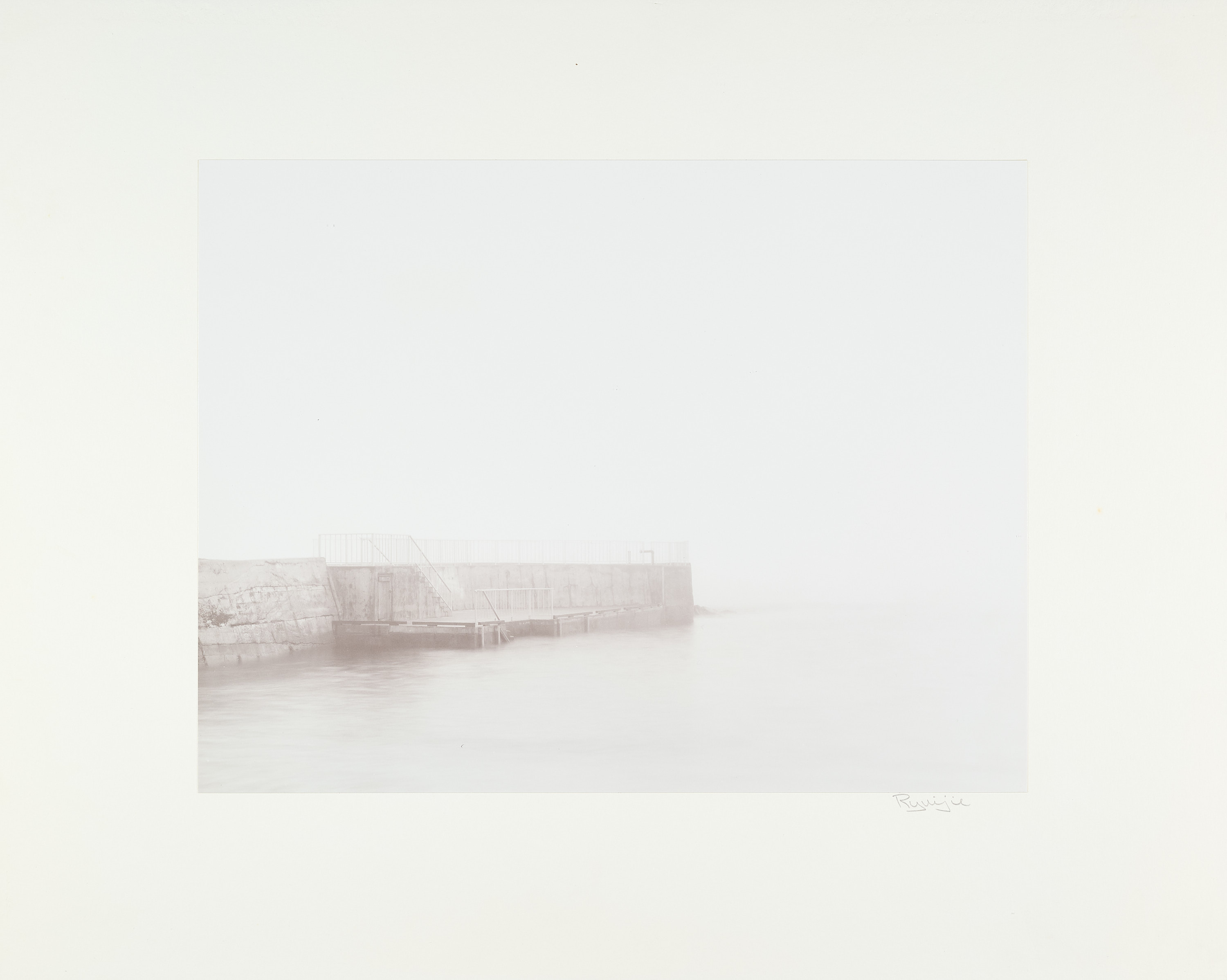 RYUJIE DOUGLAS (* 1950) - In the Fog - Lovers Point, California 1983