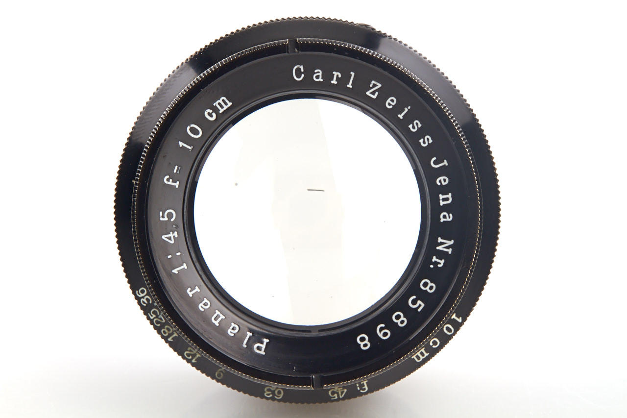 Lot 317 - A Carl Zeiss Jena Planar f/4.5 5cm Lens Lot 317 - A Carl Zeiss Jena Planar f/4.5 5cm Lens
