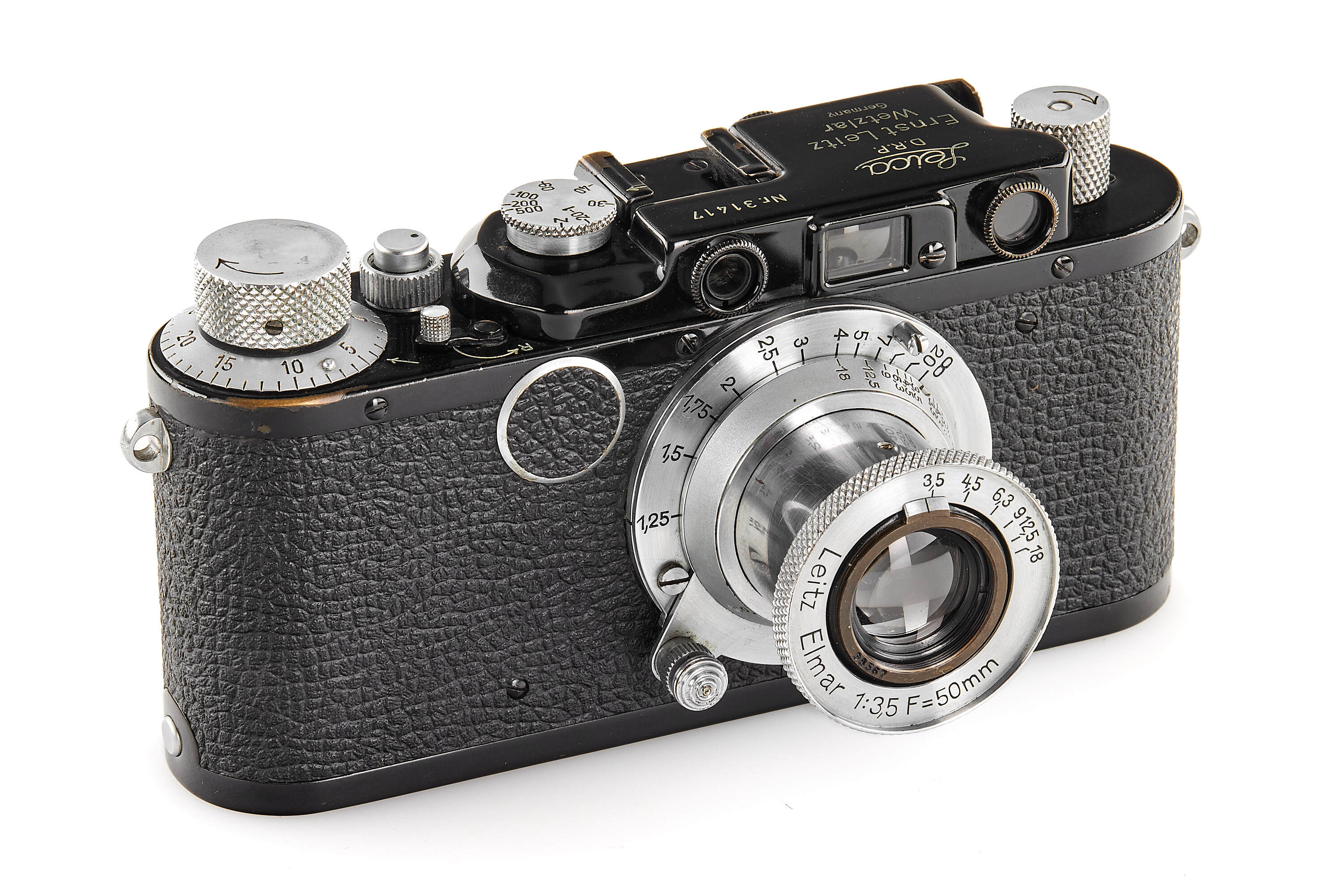 Leica III Mod. F black/chrome