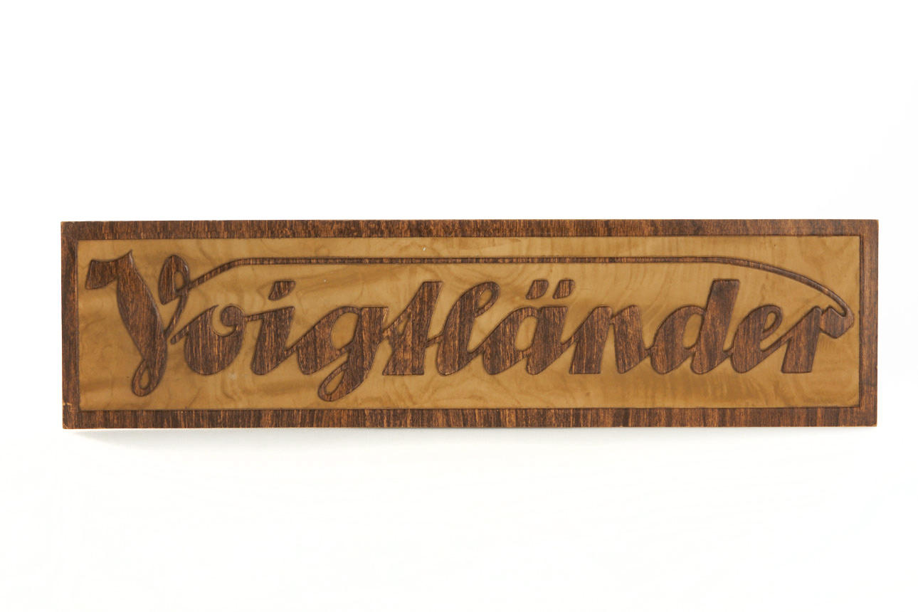 Voigtländer Display Sign