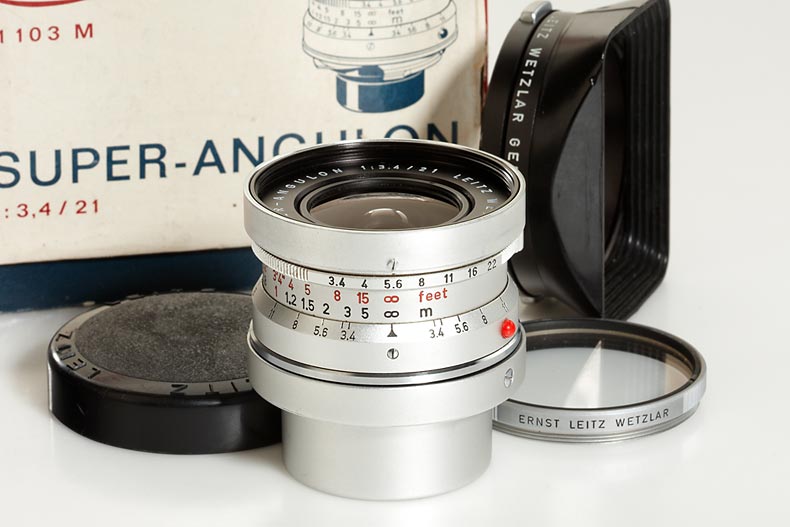 Super-Angulon  3.4/21mm chrome